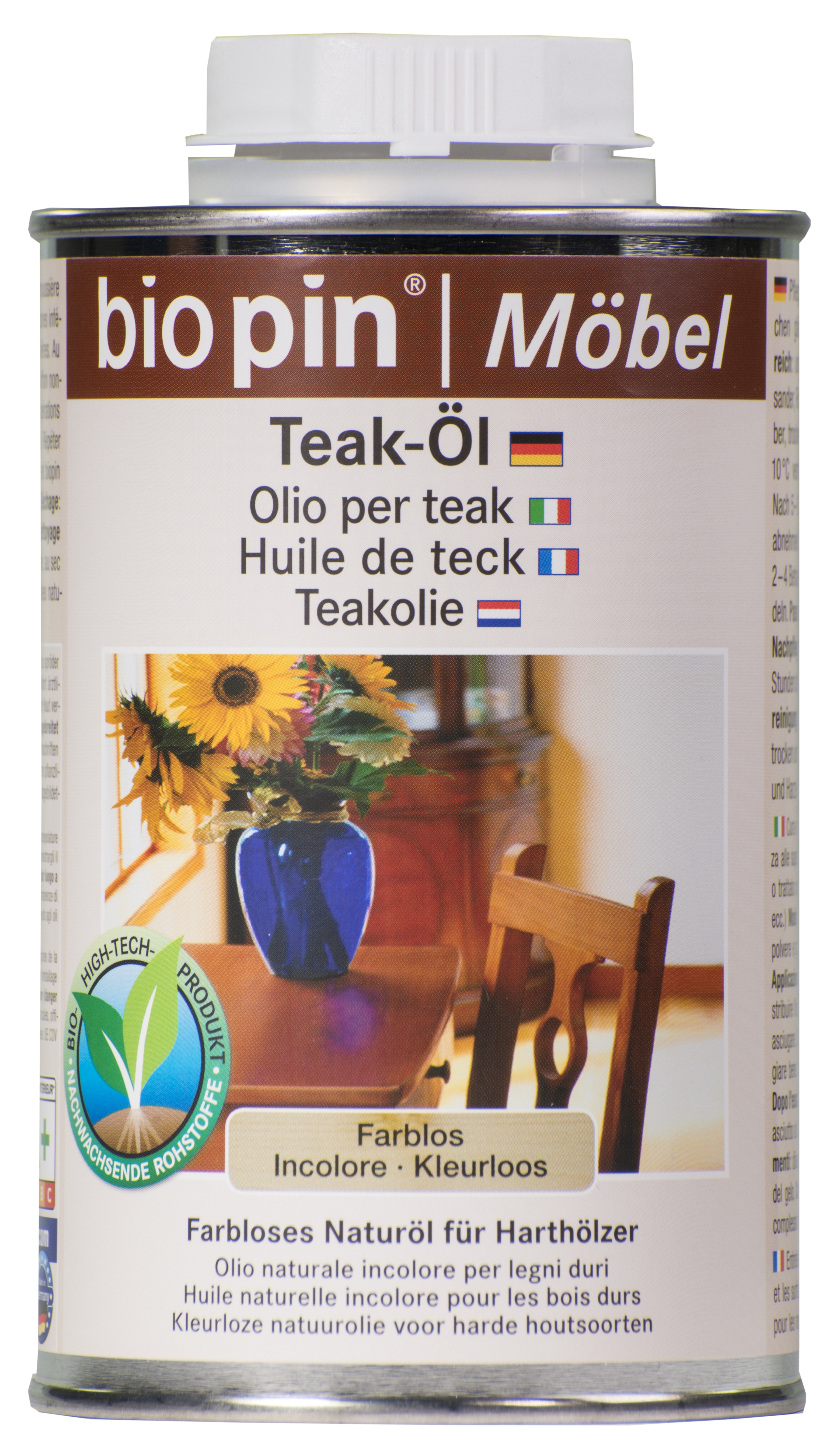 biopin Teaköl farblos 500ml
