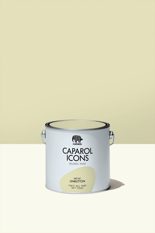 CAPAROL ICONS NO 81 UNBUTTON - Wandfarbe