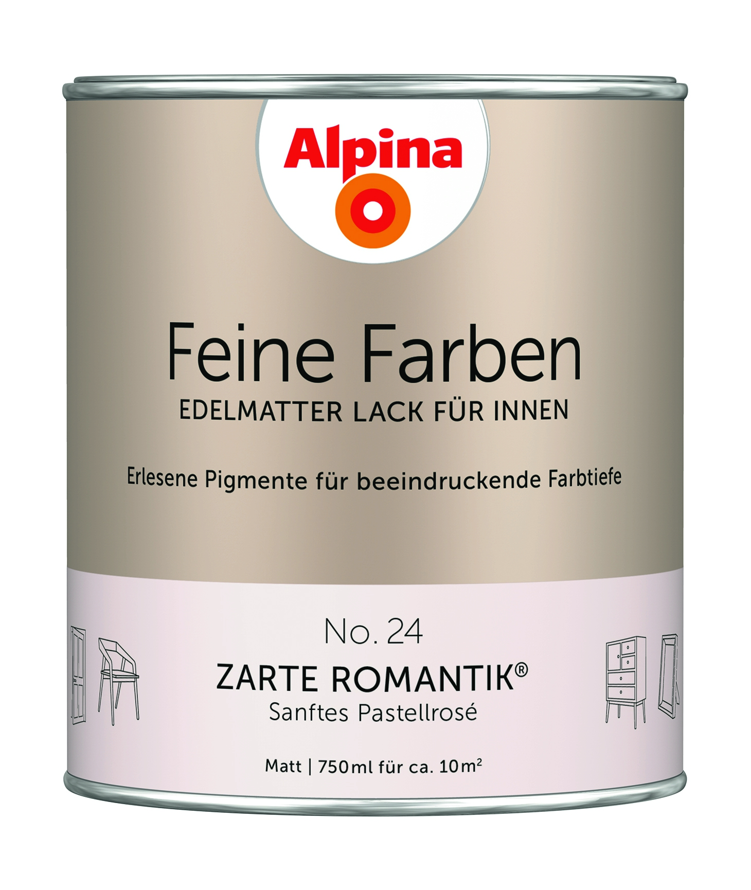 Alpina Feine Farben Lack Zarte Romantik