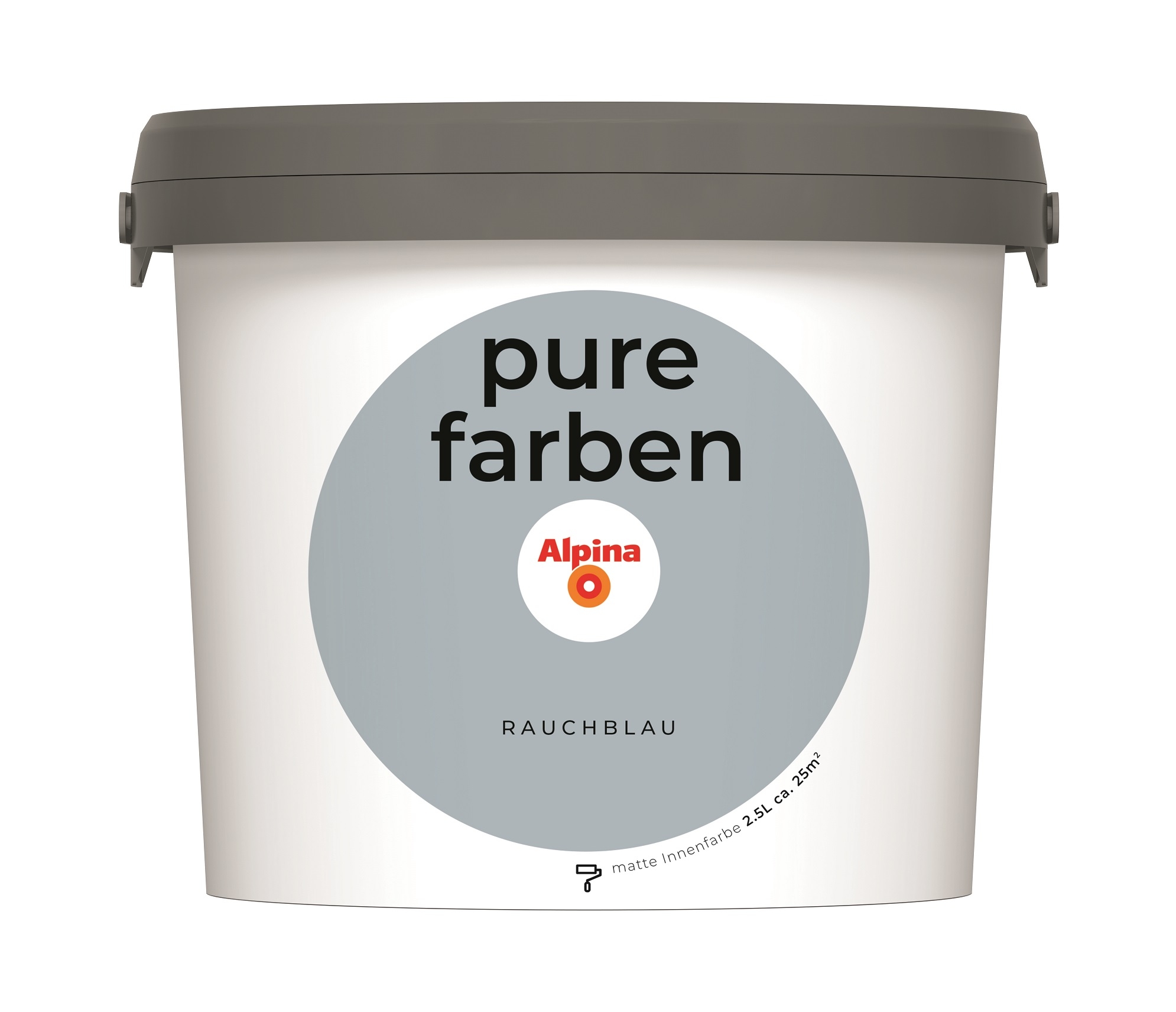 Alpina Pure Farben Rauchblau 2,5ltr