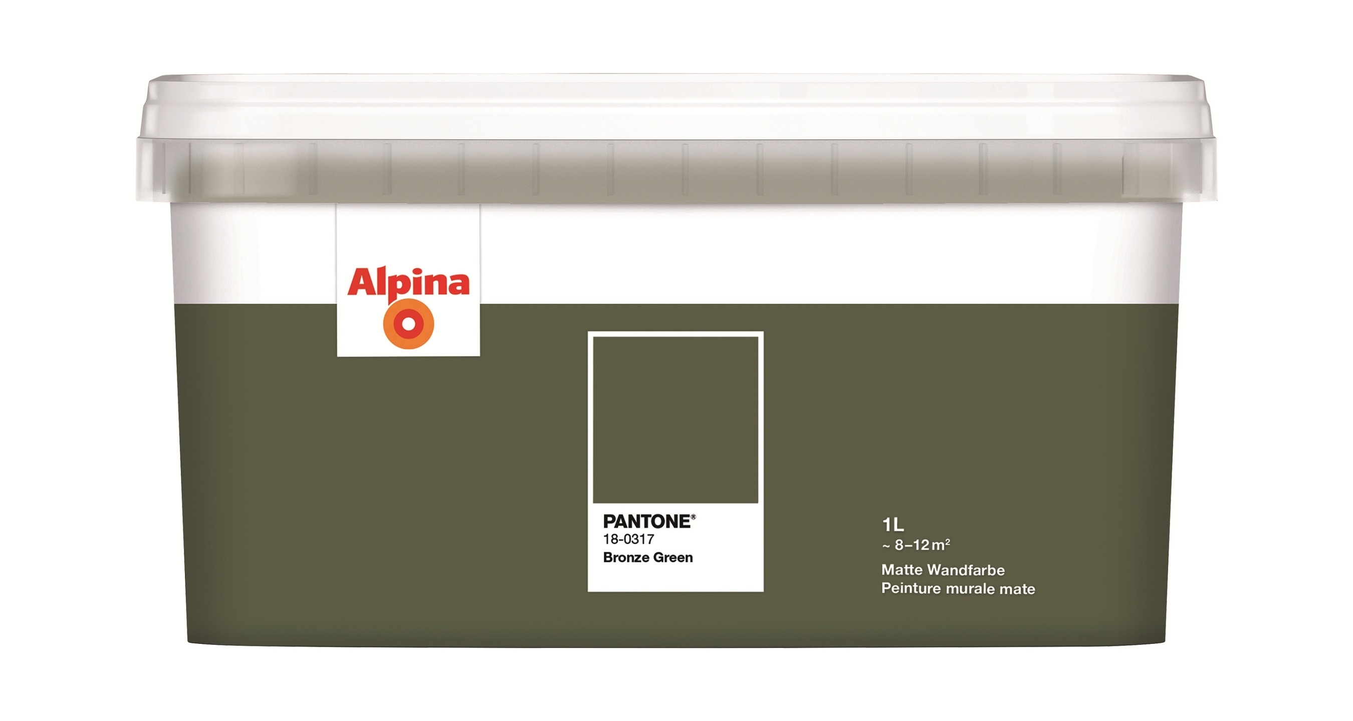 Alpina PANTONE® Bronze Green - Wandfarbe