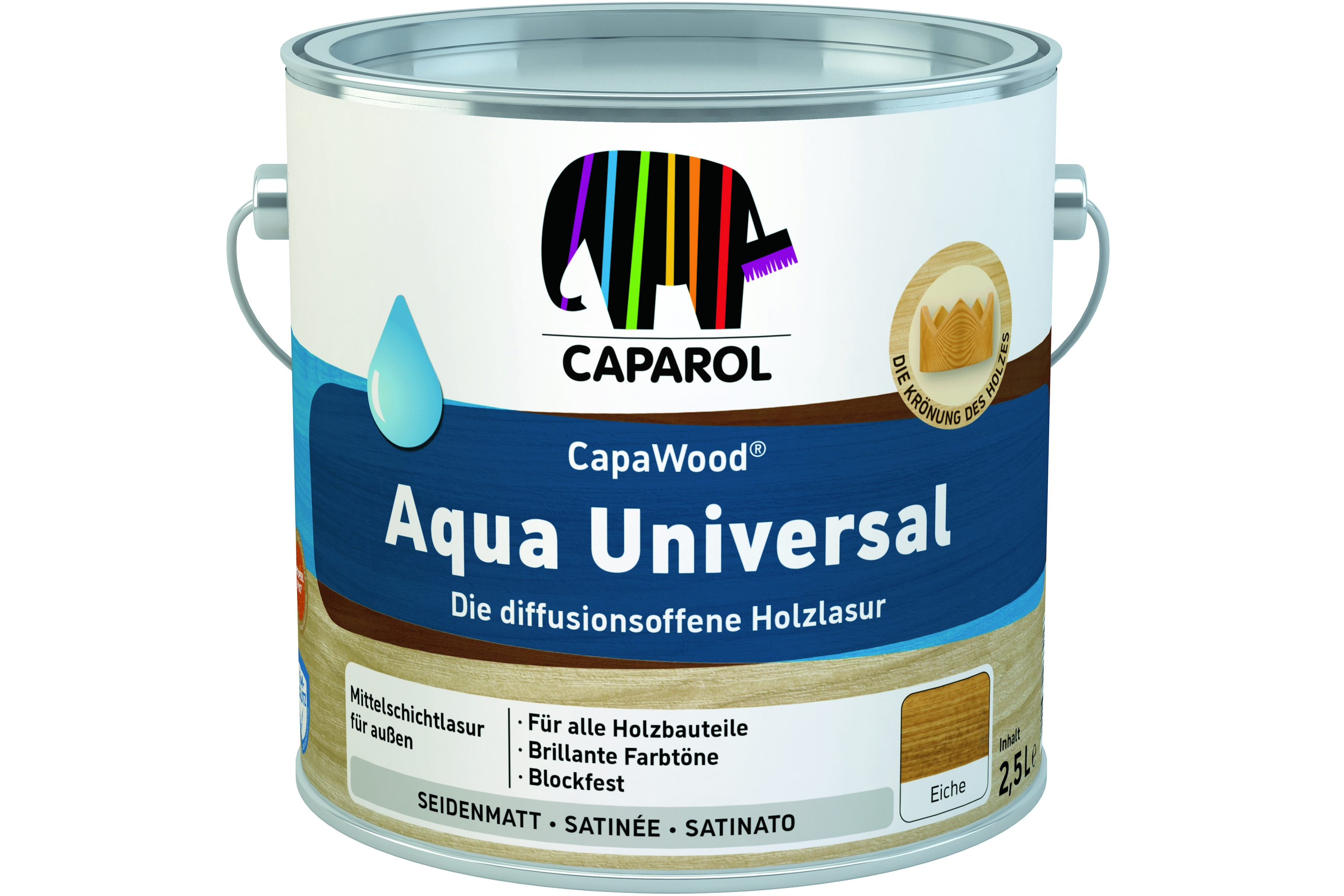 Caparol CapaWood Aqua Universal Kiefer
