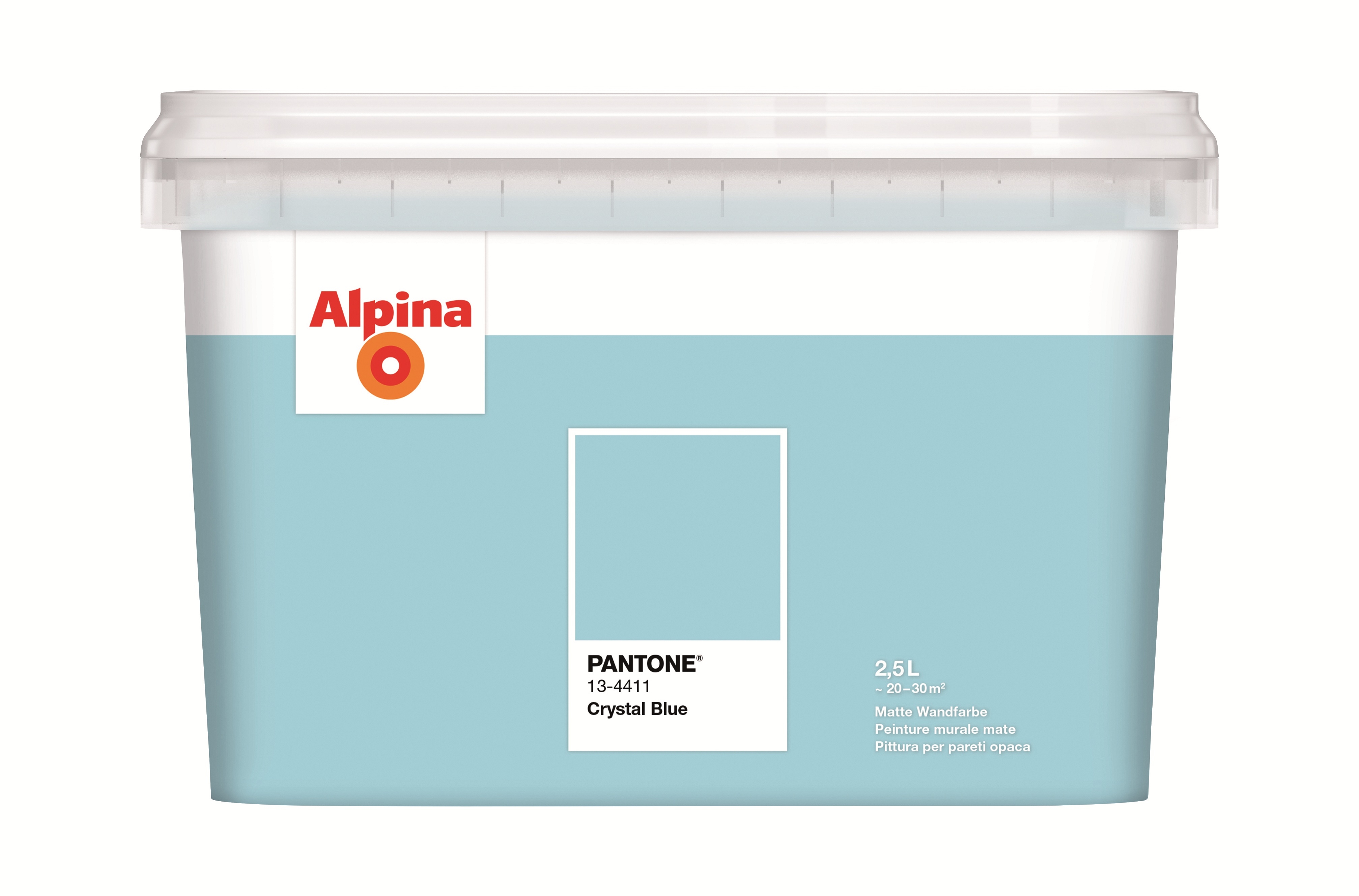 Alpina PANTONE® Crystal Blue - Wandfarbe