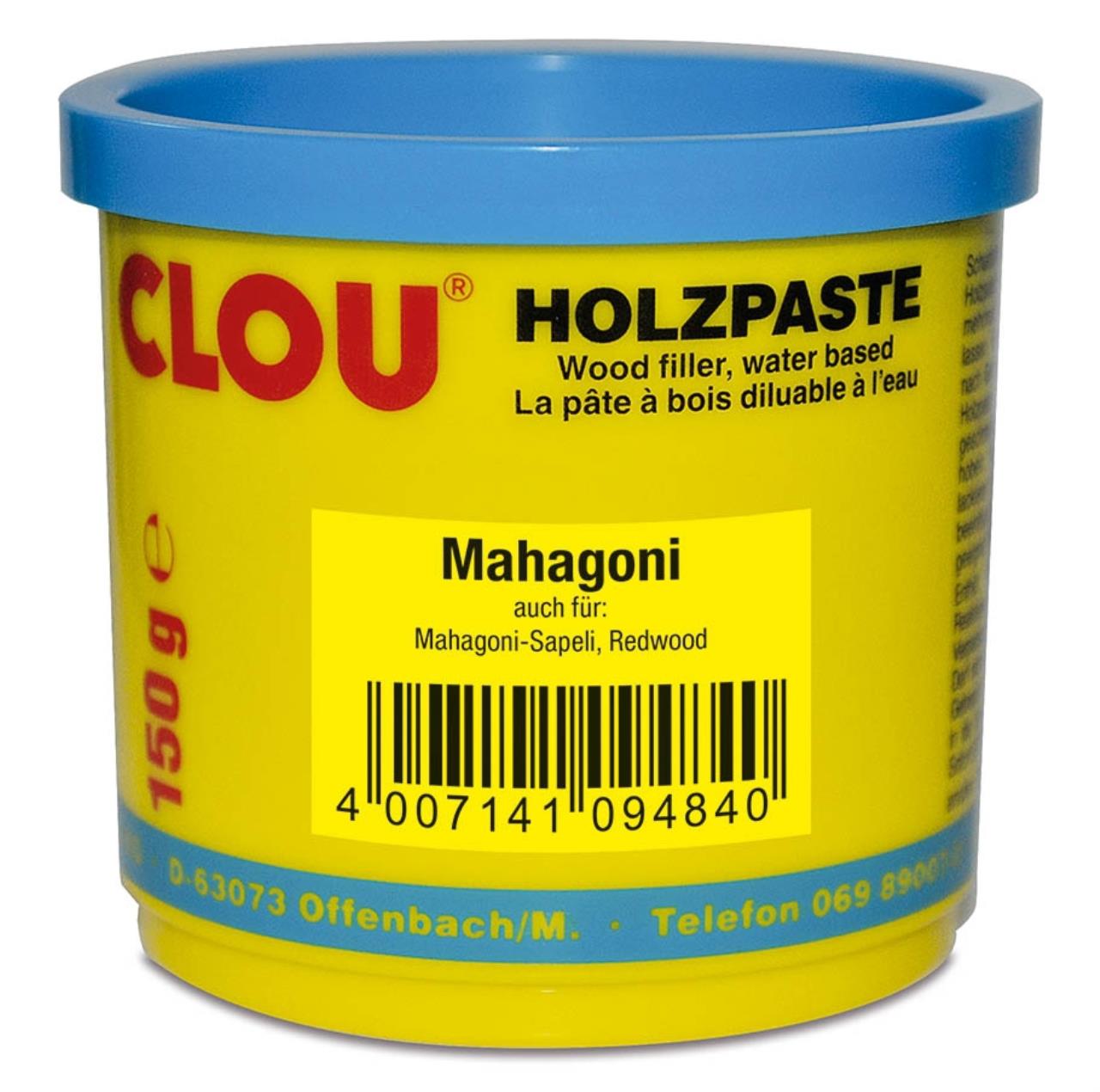 Clou Holzpaste wasserverdünnbar mahagoni
