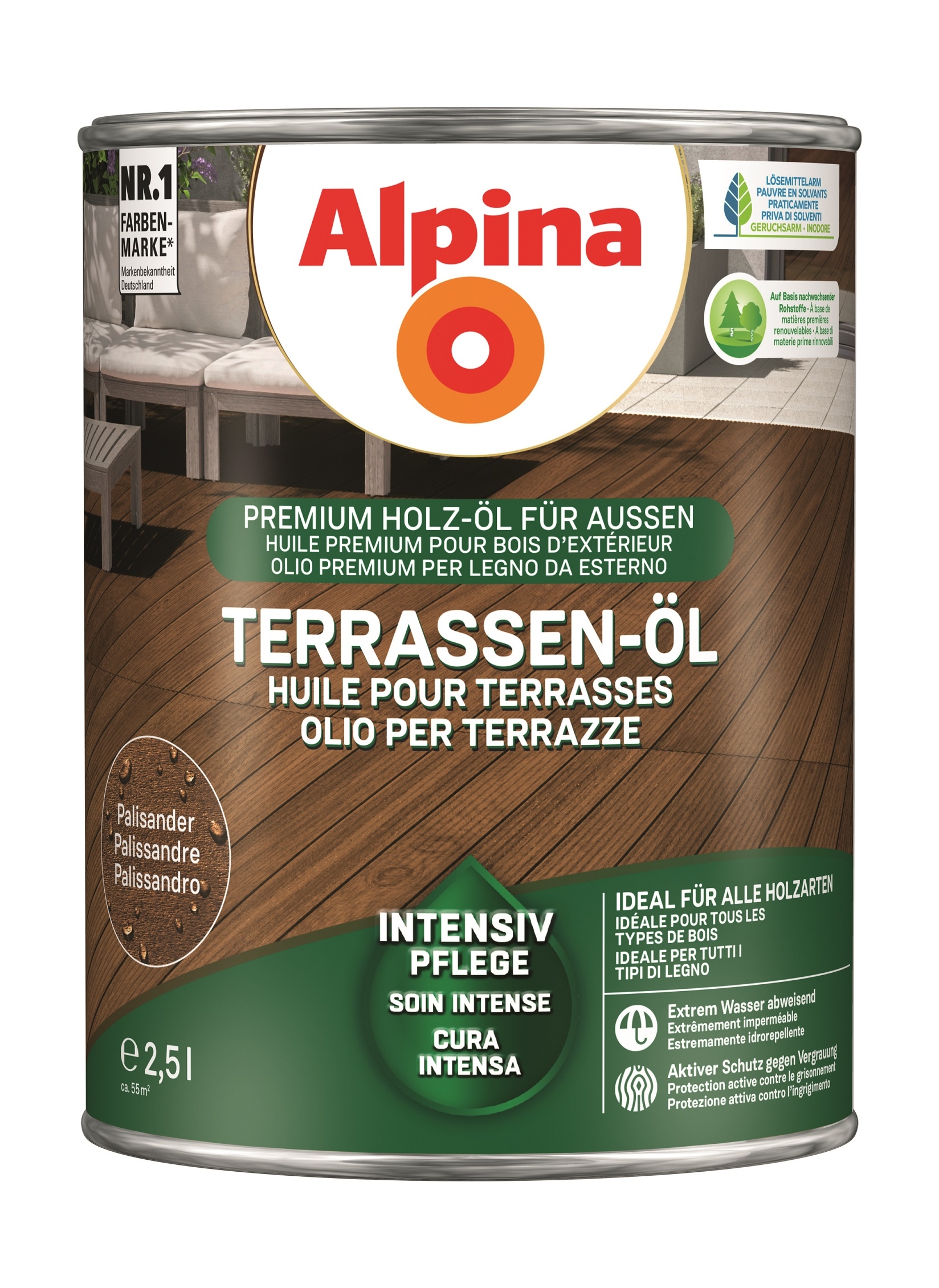 Alpina Terrassen-Öl Palisander
