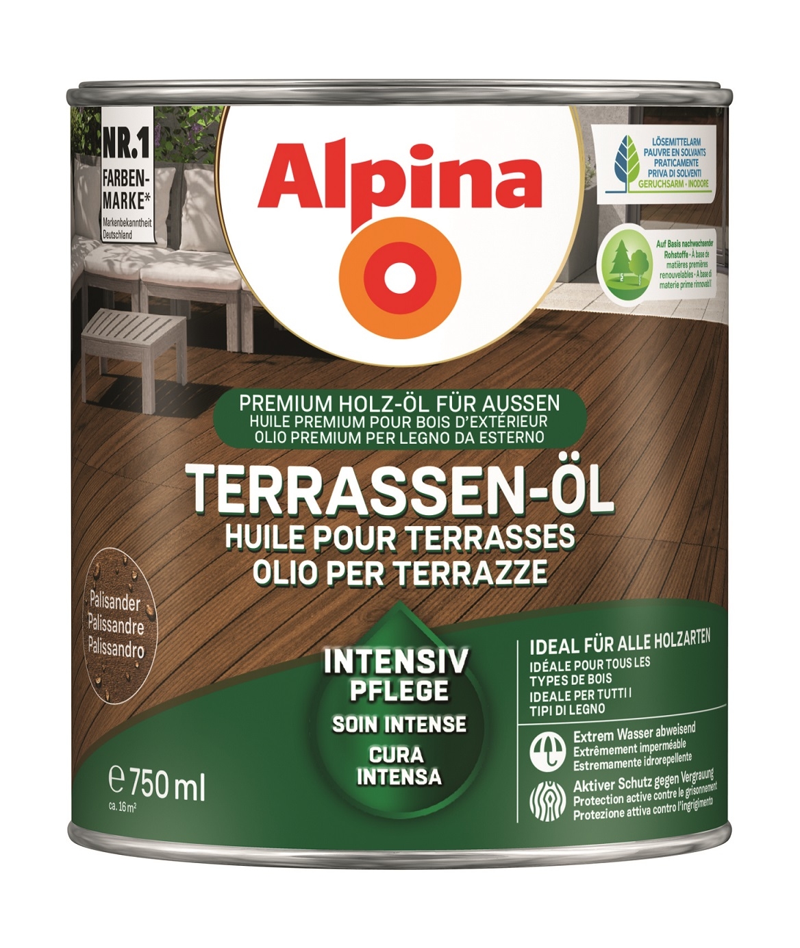 Alpina Terrassen-Öl Palisander