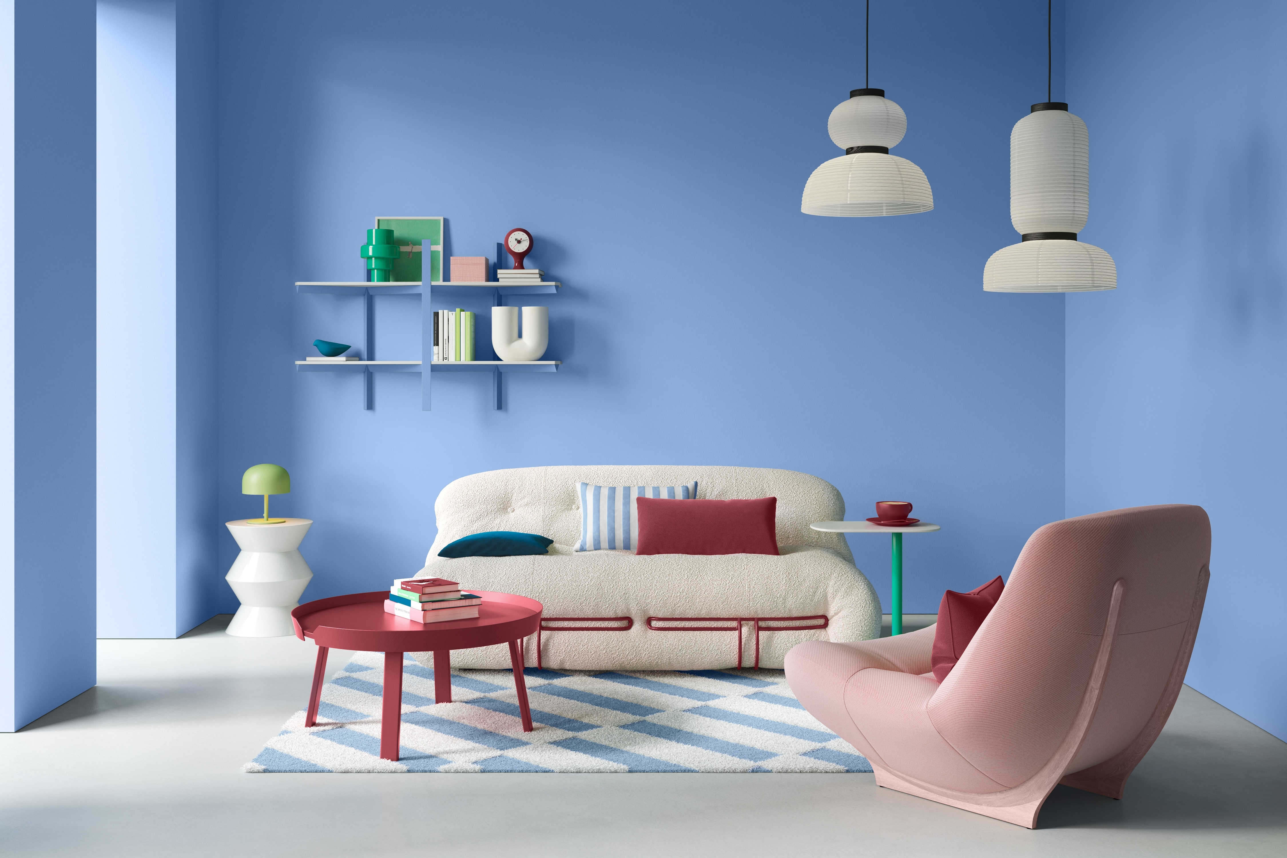 Alpina PANTONE® Placid Blue - Wandfarbe