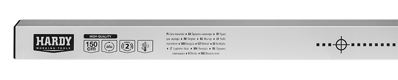 Hardex Maurerlatte 150 cm Profil 60/30