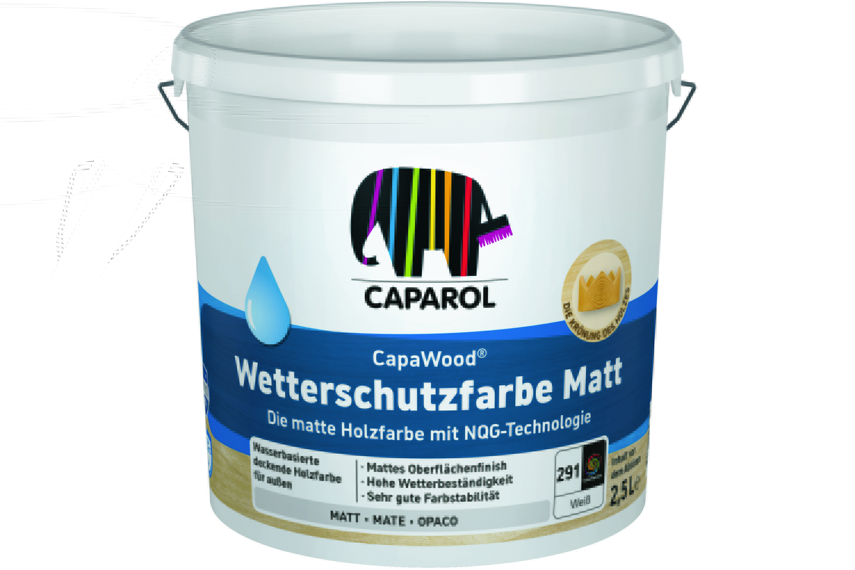 Caparol CapaWood Wetterschutzfarbe Matt