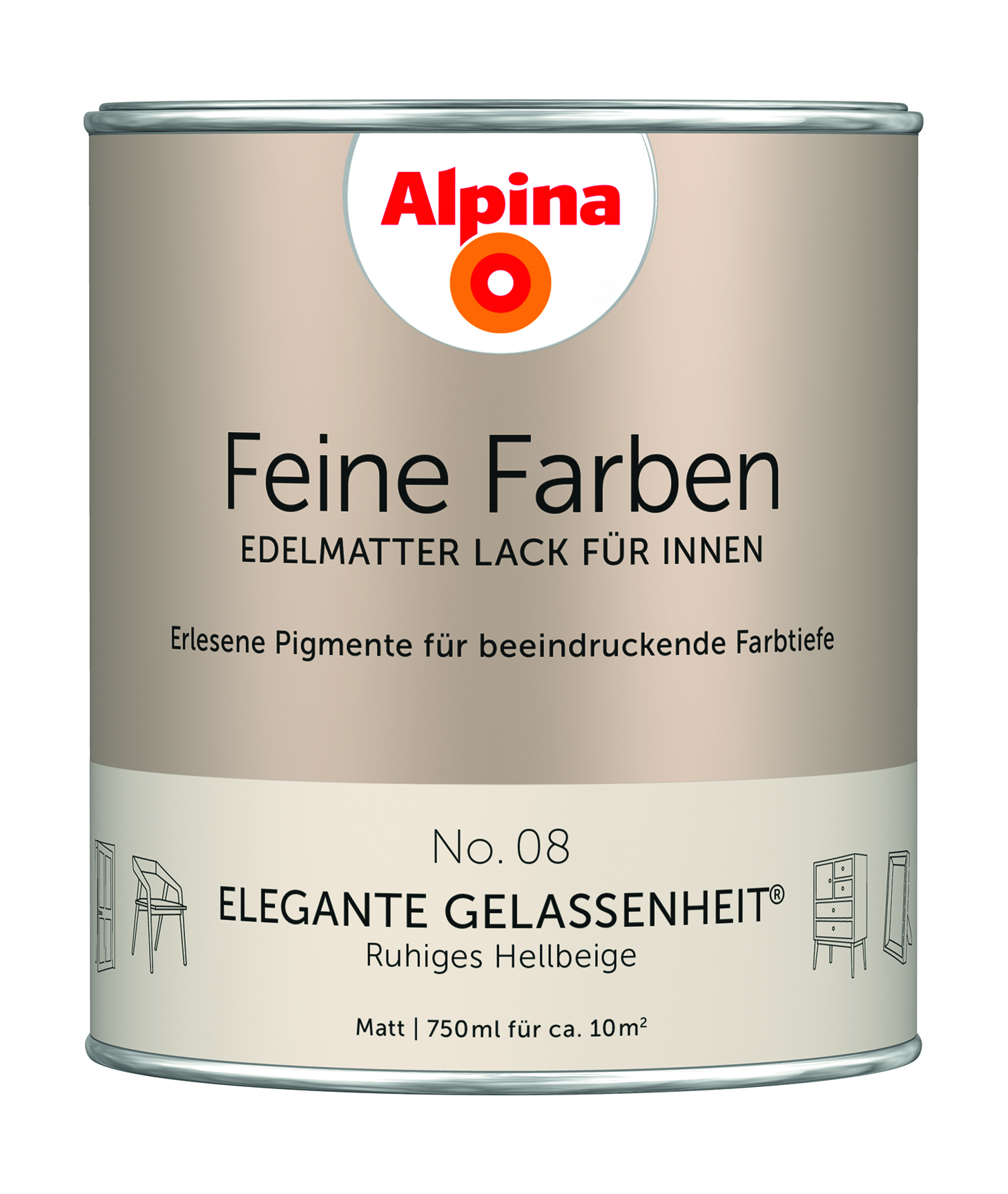 Alpina Feine Farben Lack Elegante Gelassenheit
