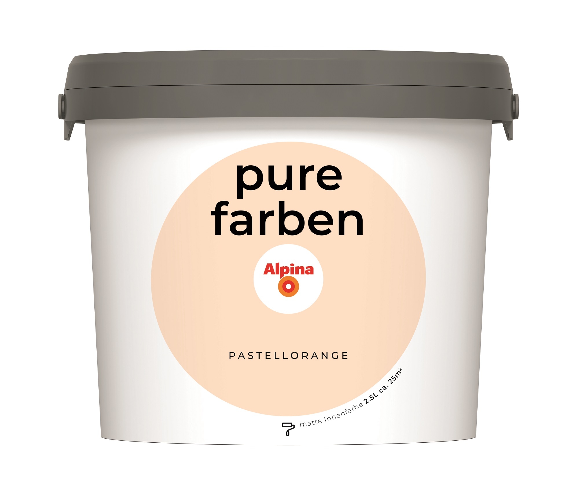 Alpina Pure Farben Pastellorange 2,5ltr