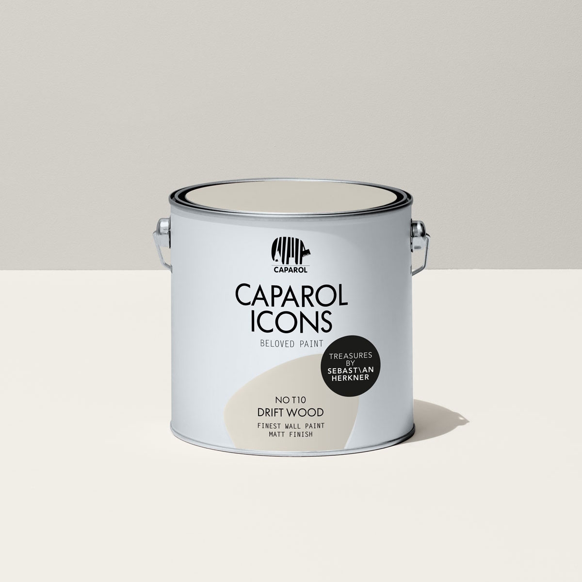 CAPAROL ICONS NO T10 DRIFT WOOD - Wandfarbe
