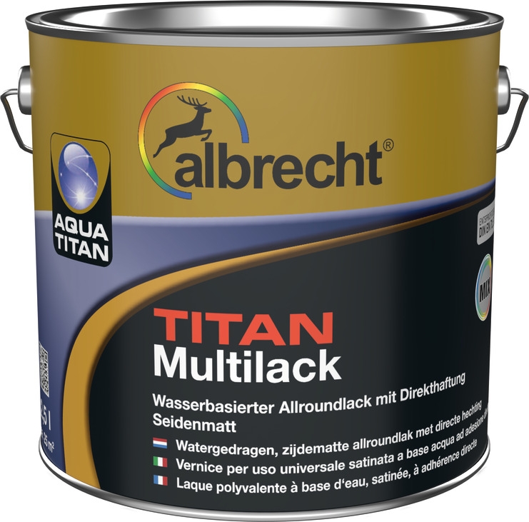 Albrecht® AquaTITAN Multilack weiß