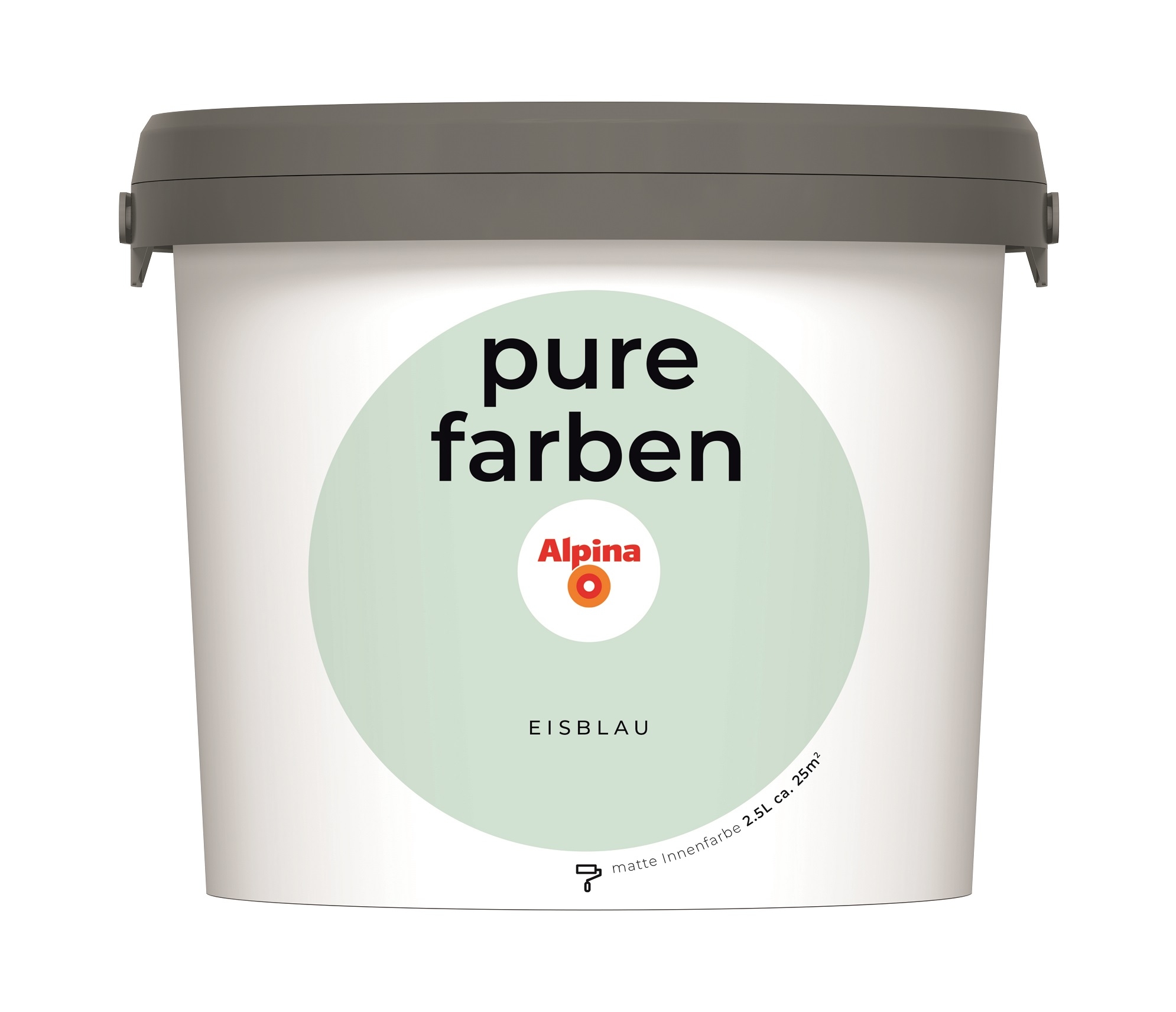 Alpina Pure Farben Eisblau 2,5ltr