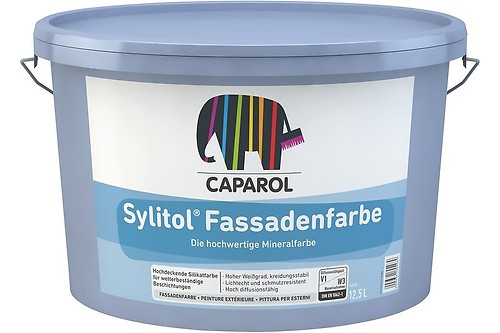 Caparol Sylitol Fassadenfarbe Weiß - Silikatbasis