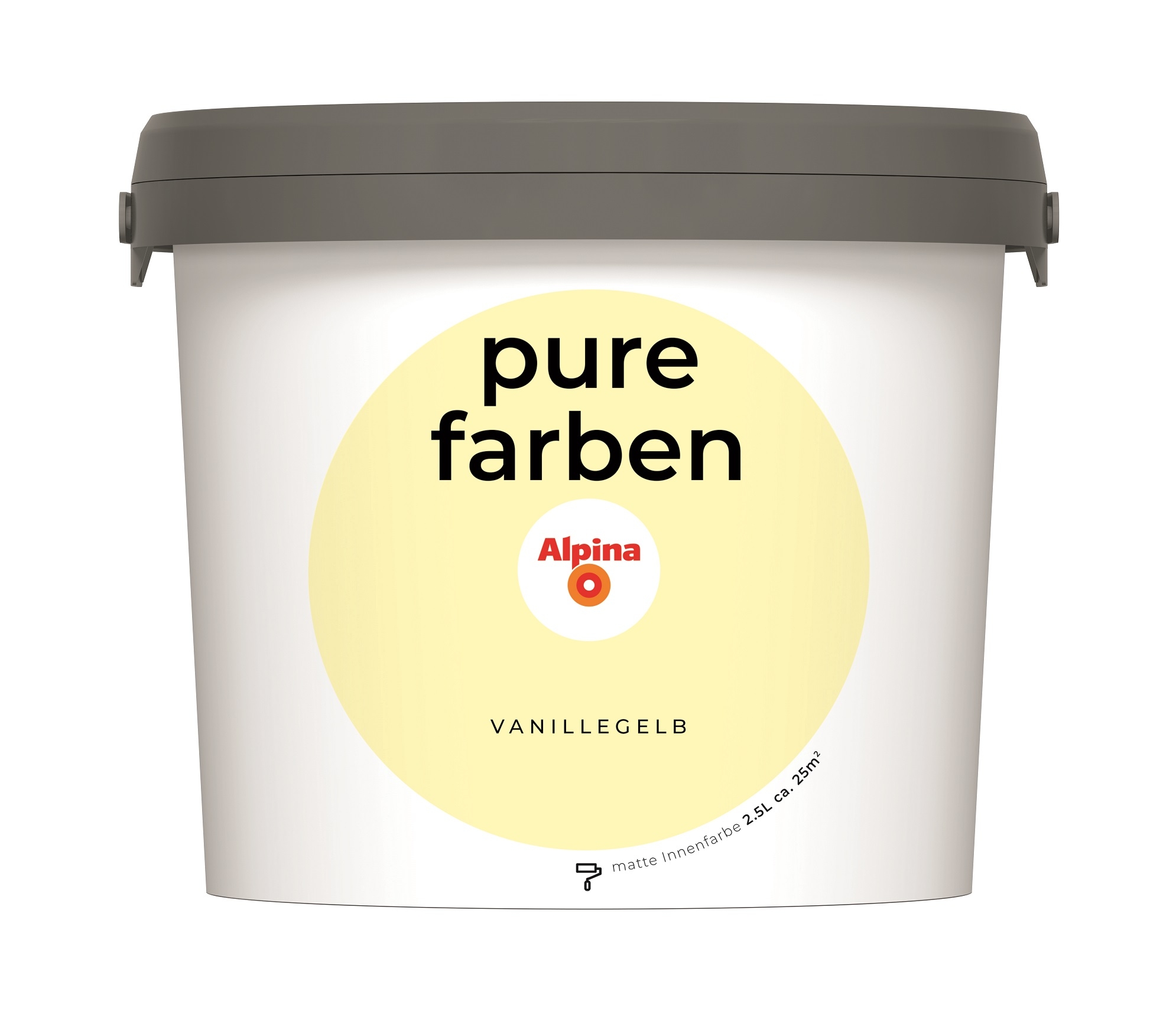 Alpina Pure Farben Vanillegelb 2,5ltr