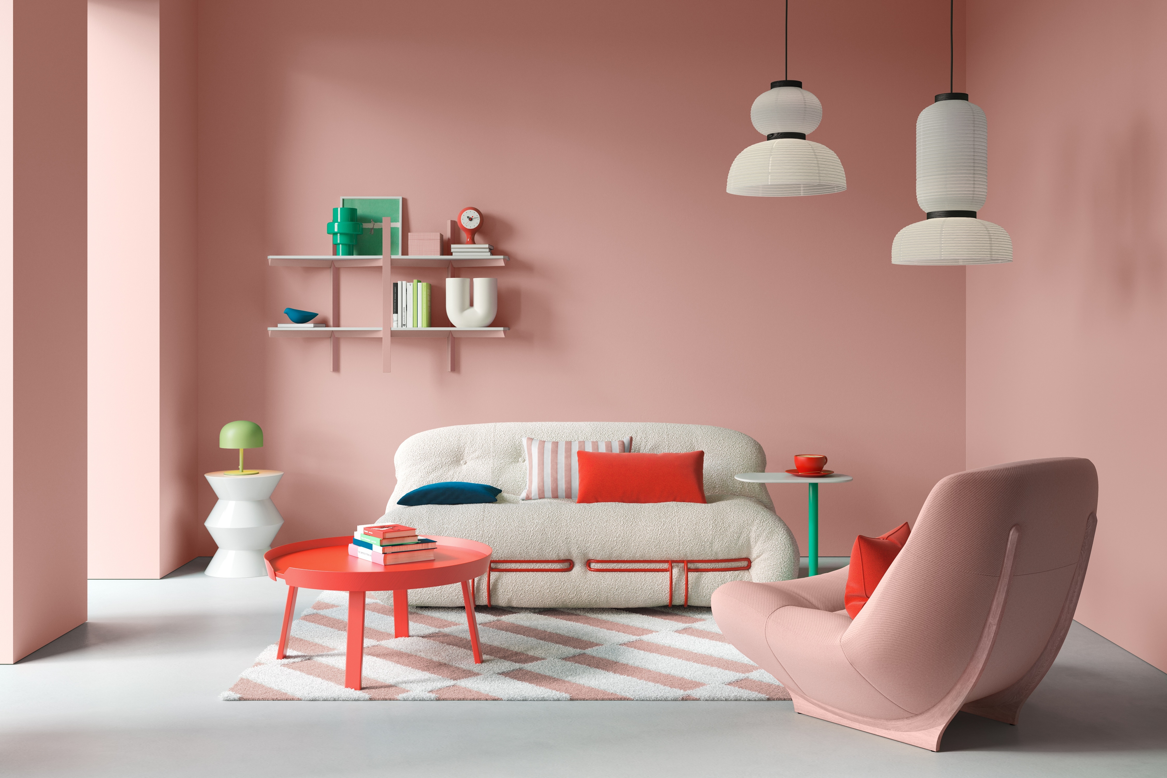 Alpina PANTONE® Misty Rose - Wandfarbe