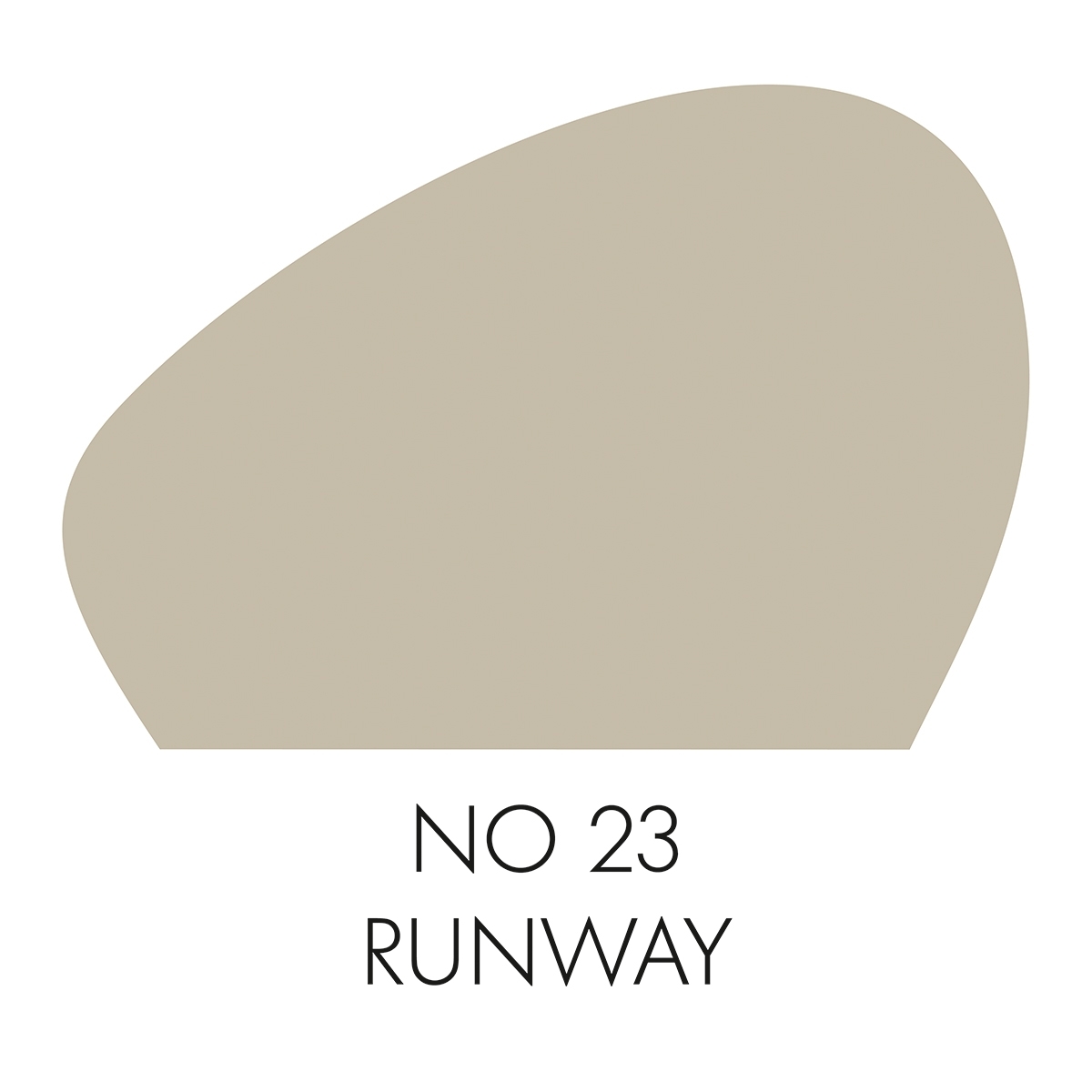 CAPAROL ICONS NO 23 RUNWAY - Wandfarbe