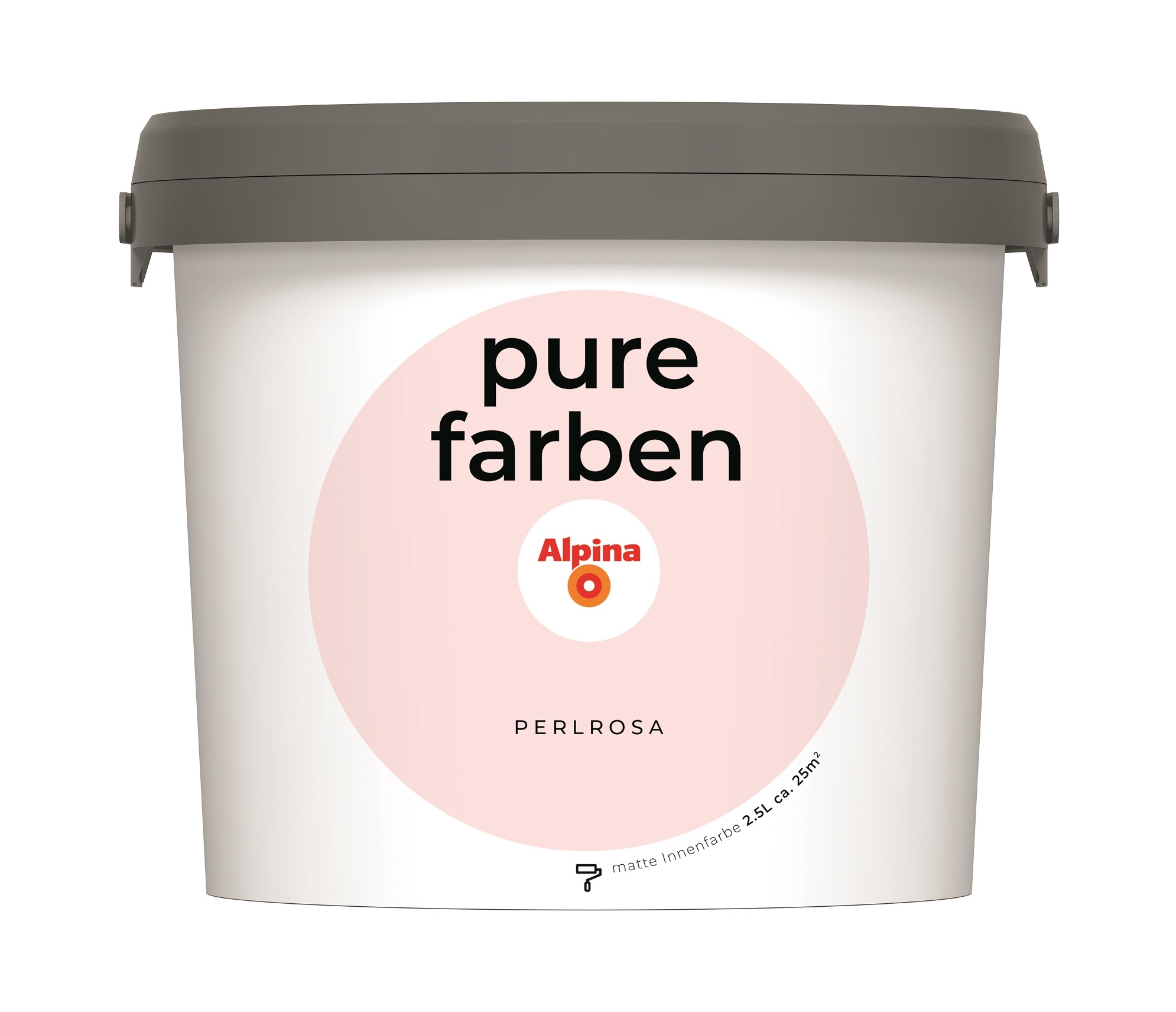 Alpina Pure Farben Perlrosa 2,5ltr