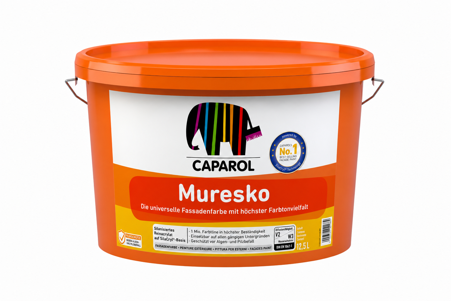 Caparol Muresko weiß - Fassadenfarbe