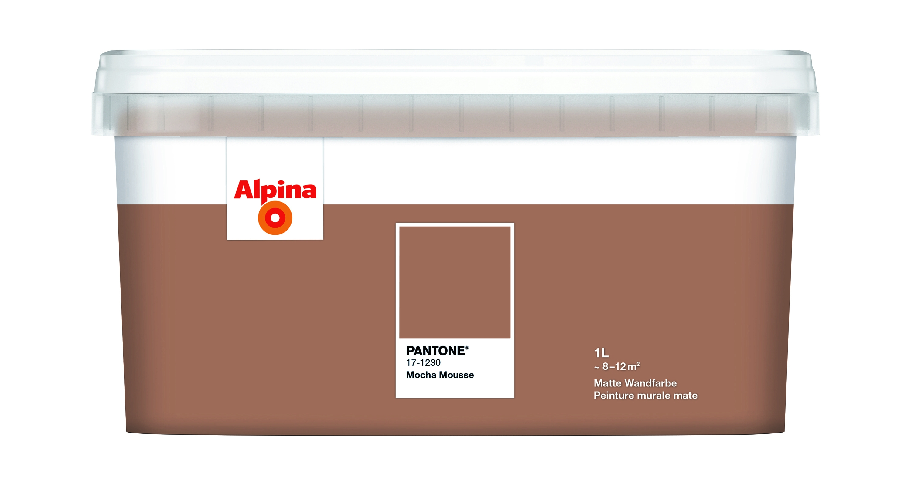 Alpina PANTONE® Mocha Mousse - Wandfarbe