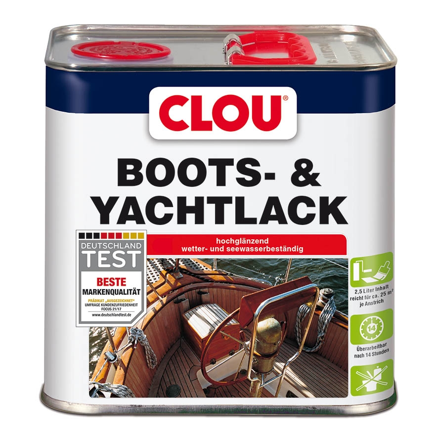 CLOU Boots- & Yachtlack farblos