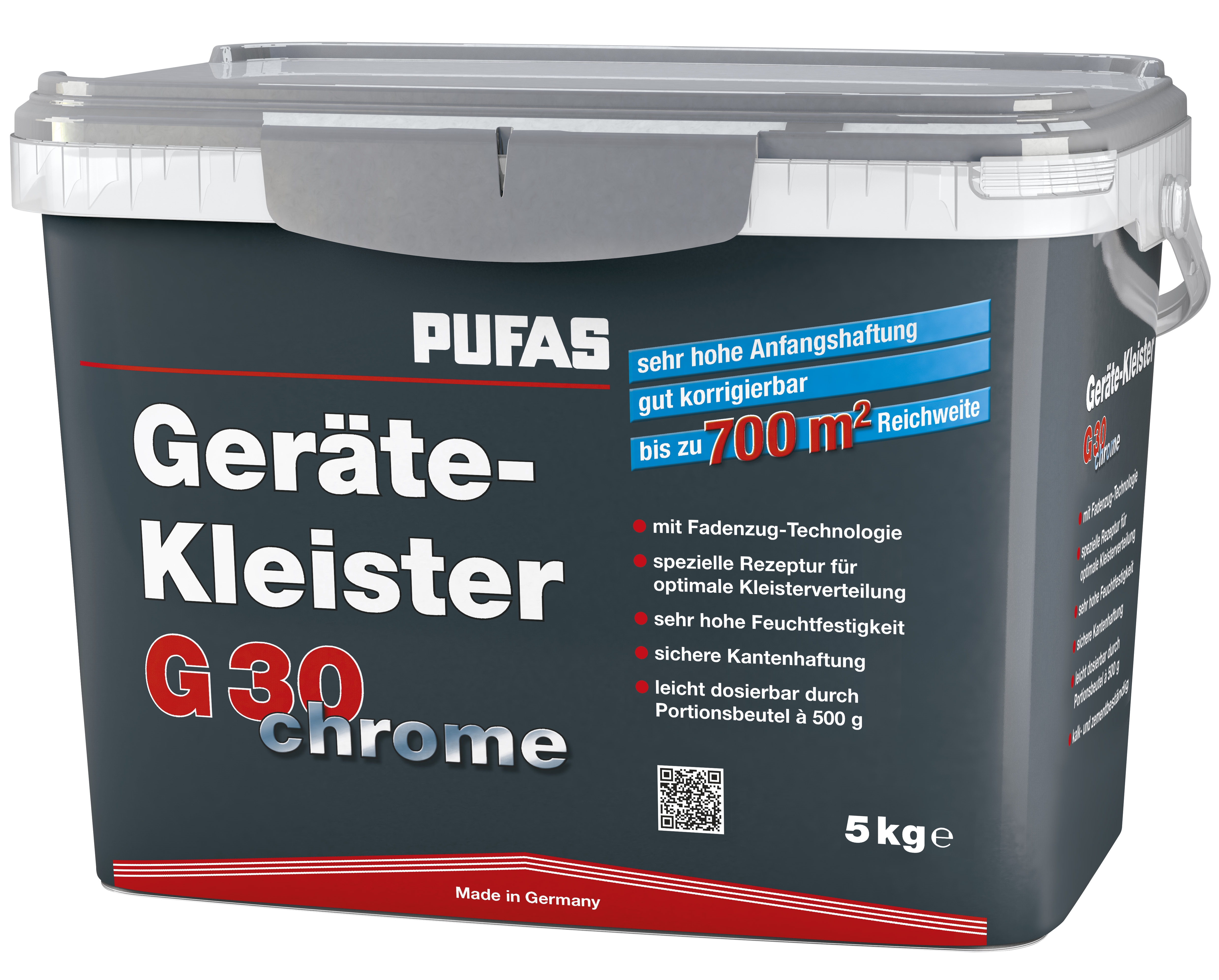 Pufas Gerätekleister G 30 chrome 5kg