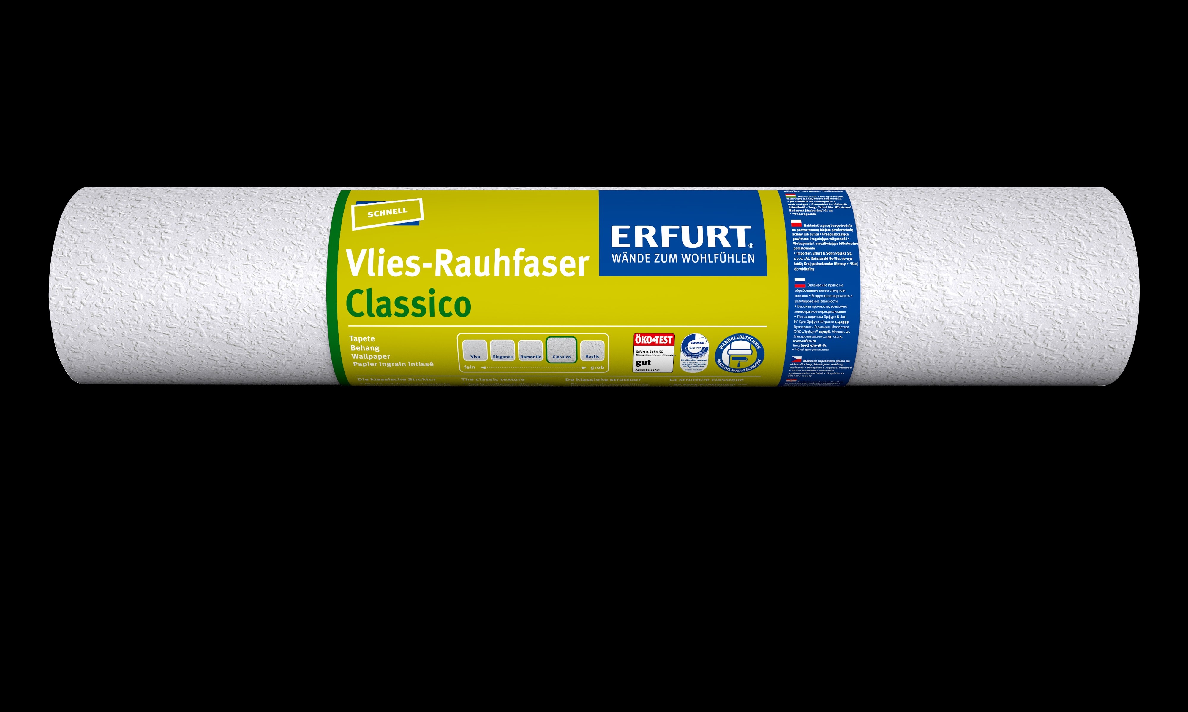 Erfurt Vliesrauhfaser Tapete Classico 15m x 0,53m