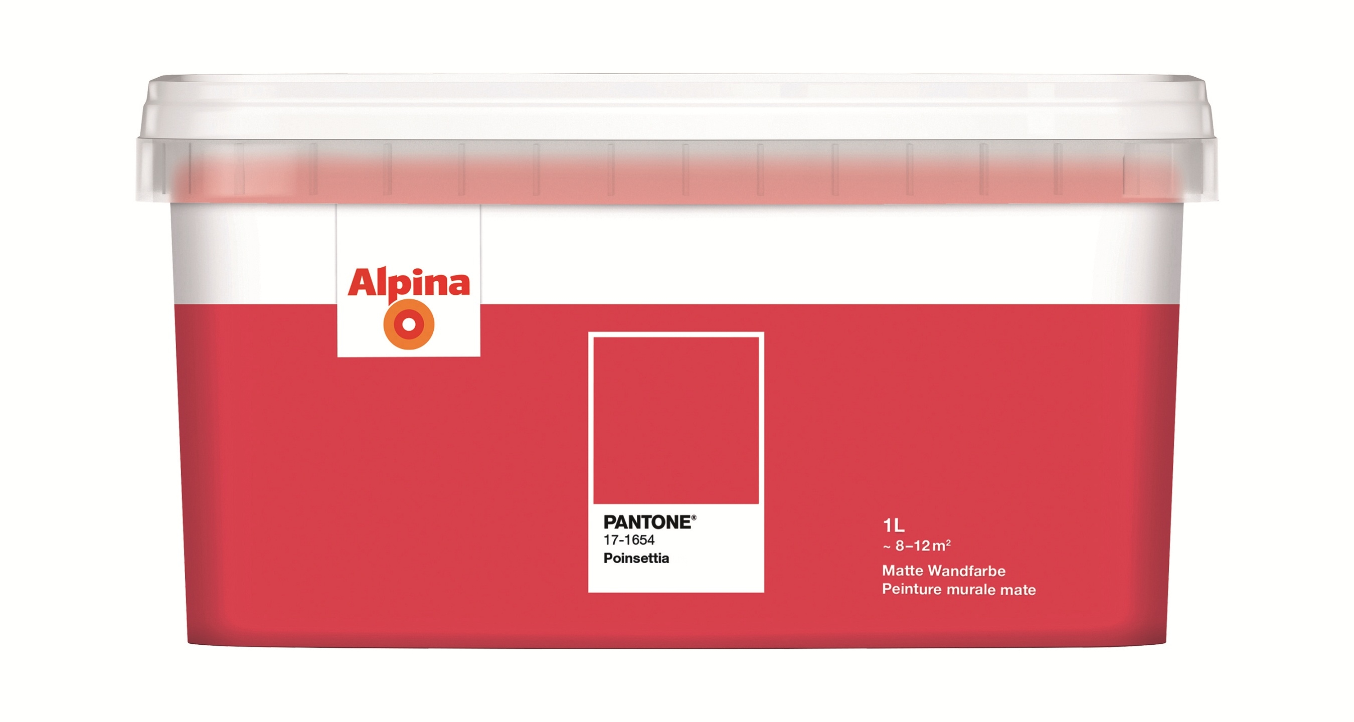 Alpina PANTONE® Poinsettia - Wandfarbe