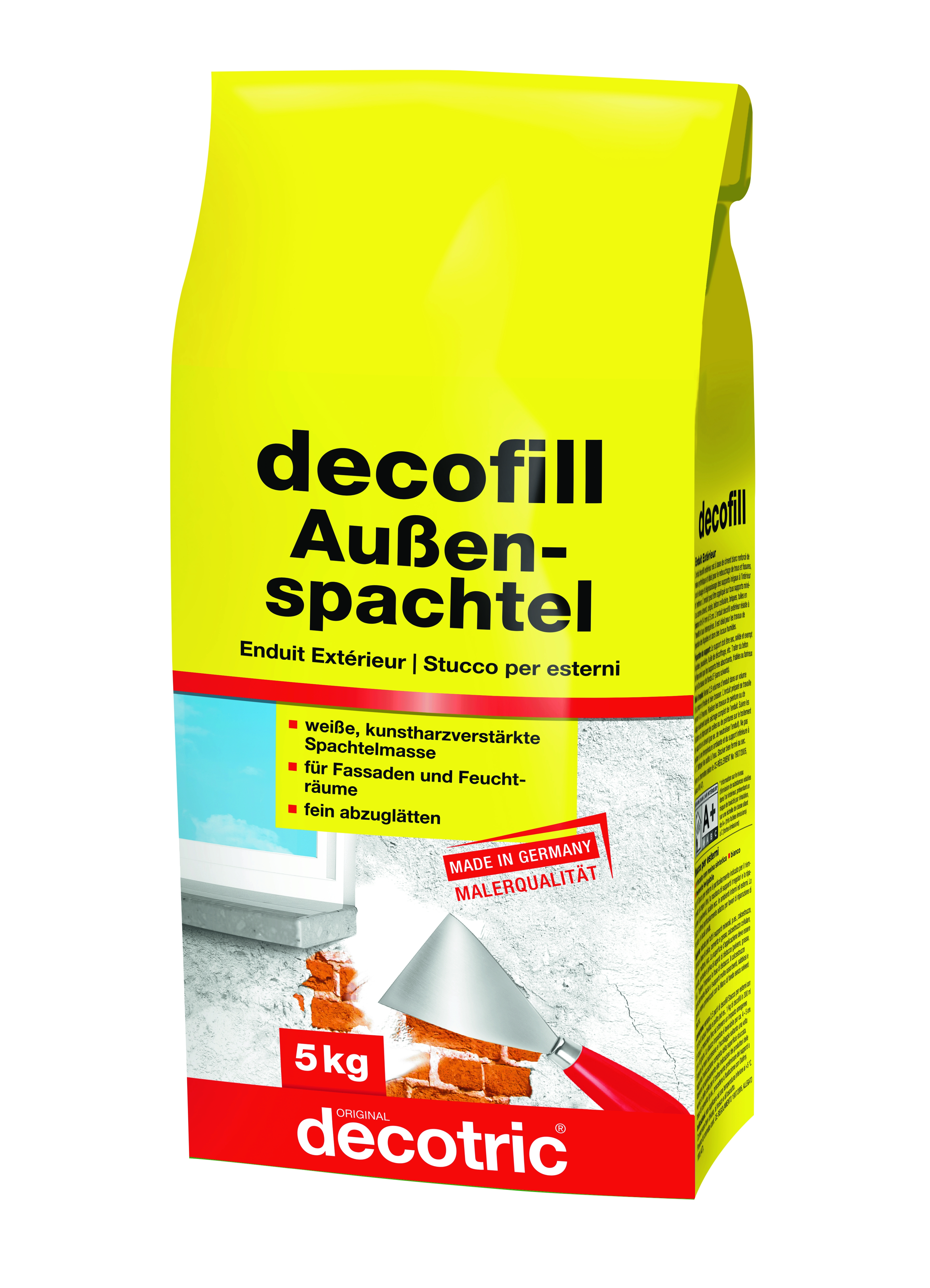 decotric decofill Außenspachtel