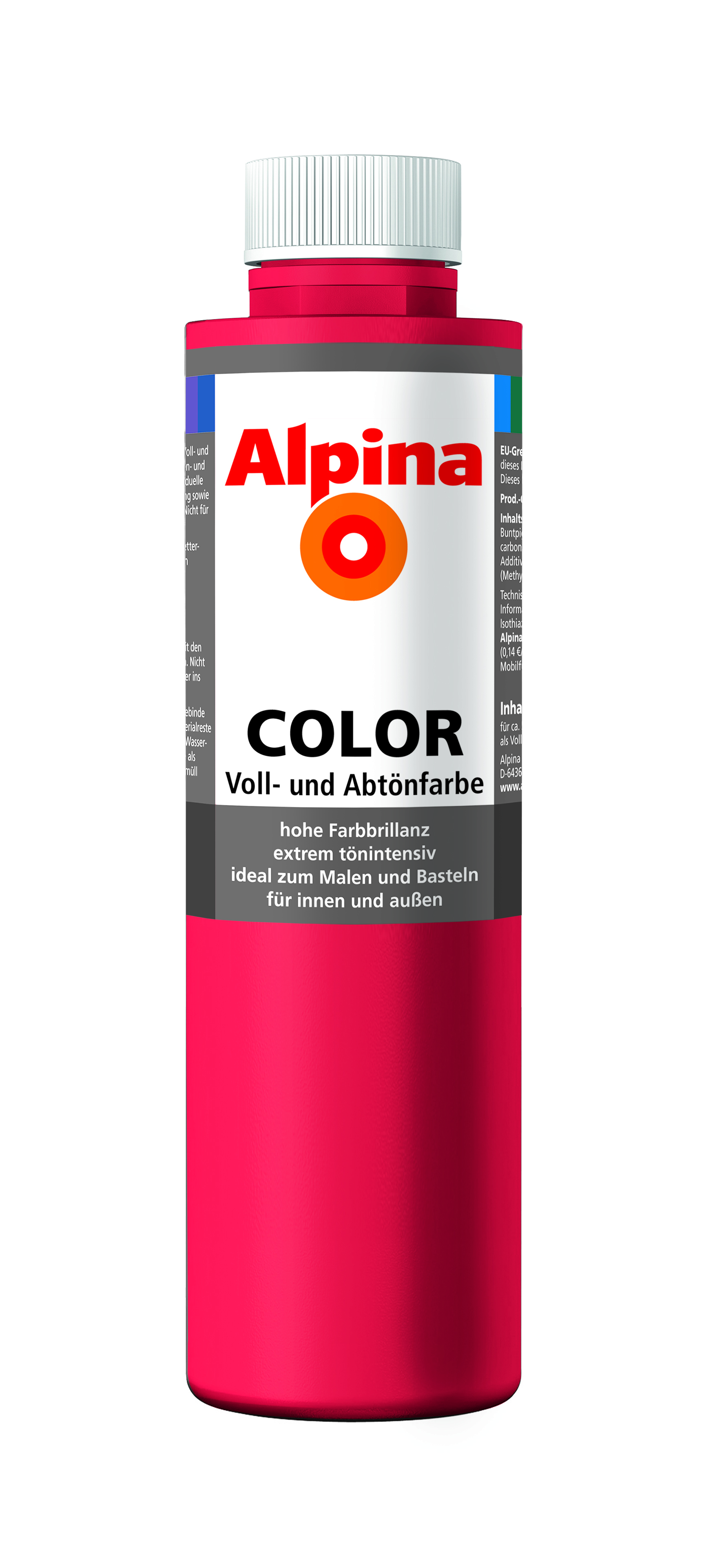 Alpina Color Fire Red - Voll- und Abtönfarbe