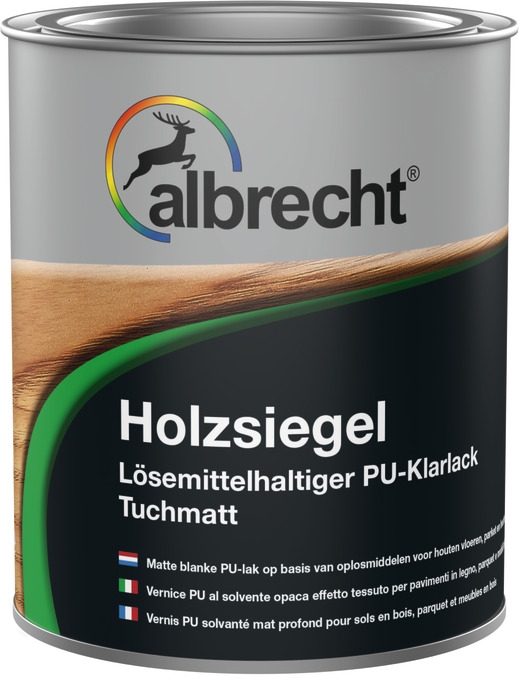 Albrecht® Holzsiegel PU-Klarlack tuchmatt farblos