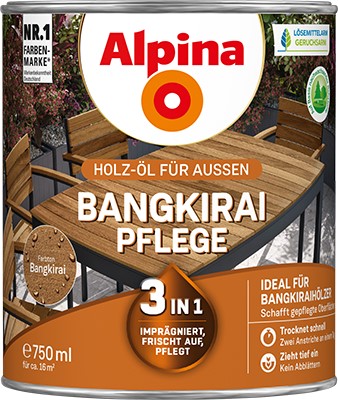 Alpina Holz-Öl - Bangkirai Pflege