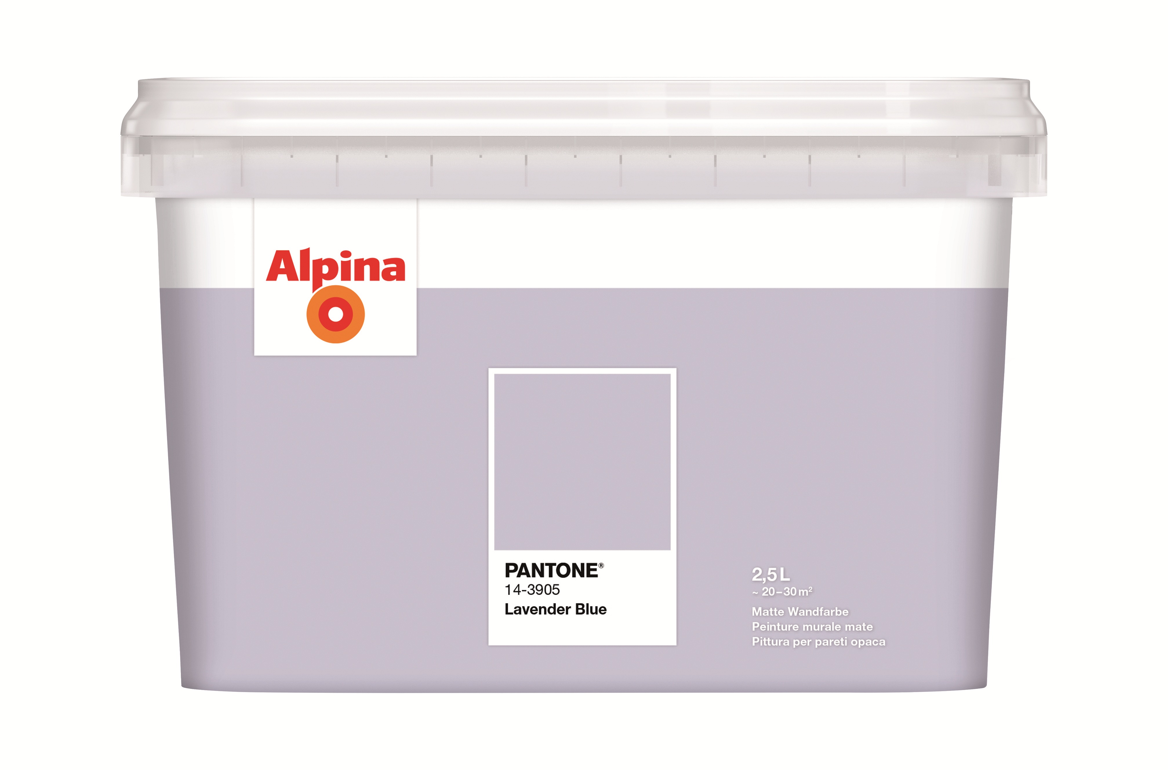 Alpina PANTONE® Lavender Blue - Wandfarbe 