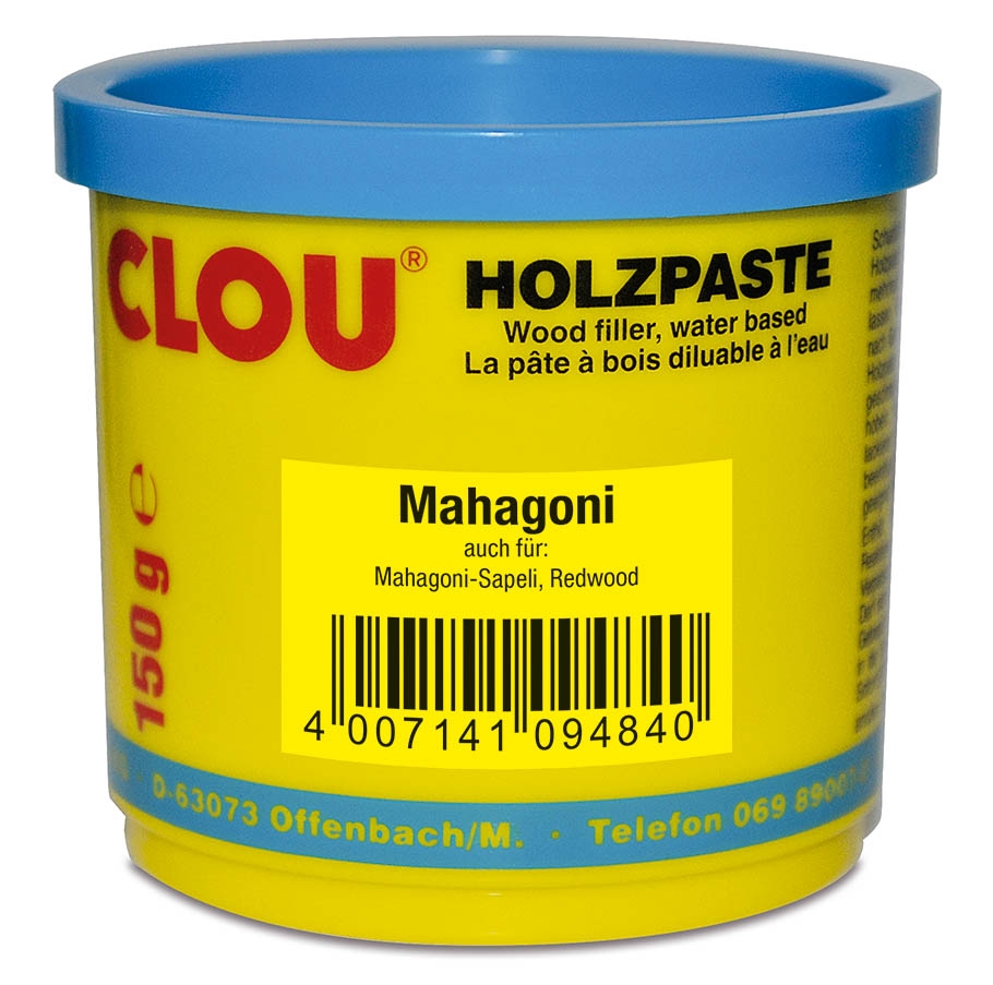 Clou Holzpaste wasserverdünnbar mahagoni
