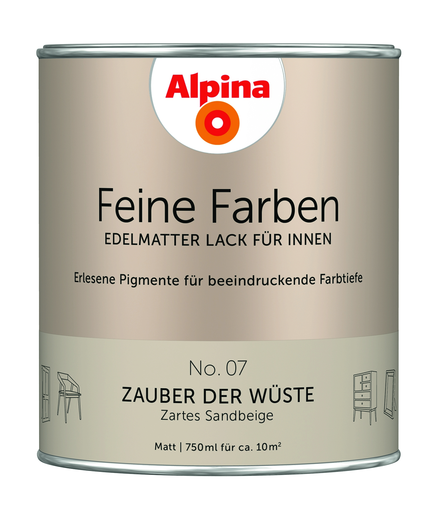 Alpina Feine Farben Lack Zauber der Wüste
