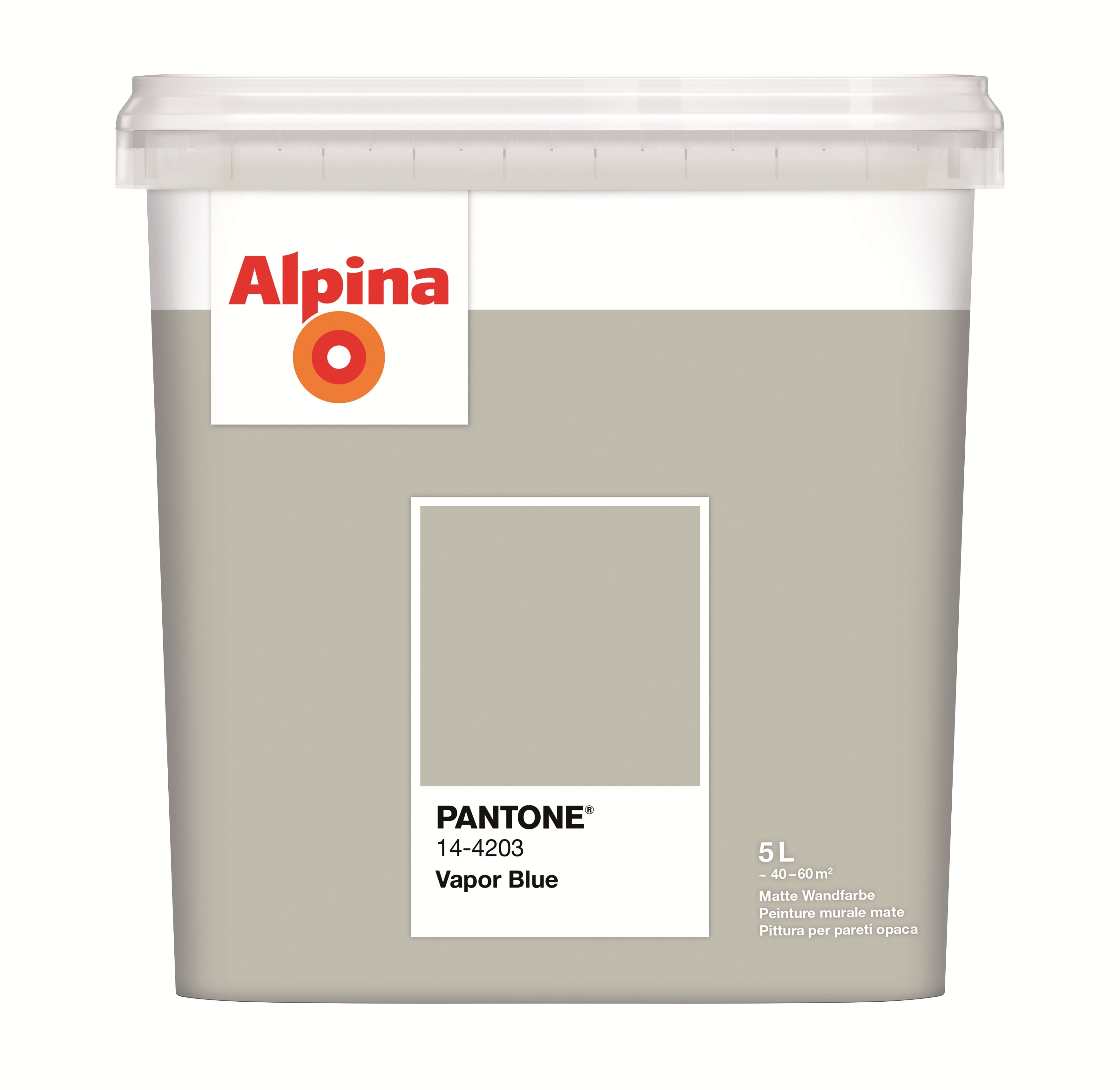 Alpina PANTONE® Vapor Blue - Wandfarbe