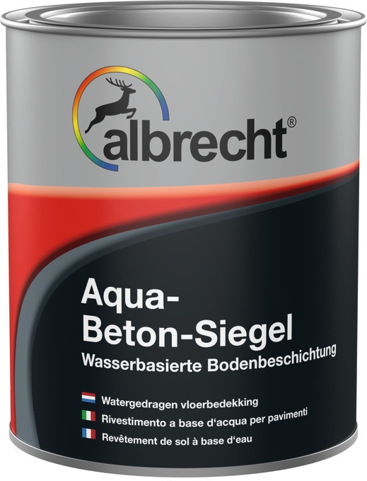 Albrecht® Aqua Beton Siegel farblos 2,5ltr - Versiegelungslack