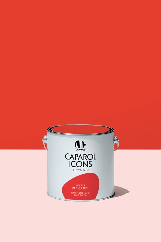 CAPAROL ICONS NO 118 RED CARPET - Wandfarbe