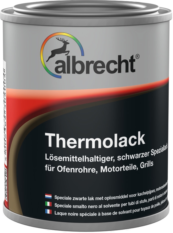 Albrecht® Thermolack – Hitzebeständiger Speziallack bis 500 °C
