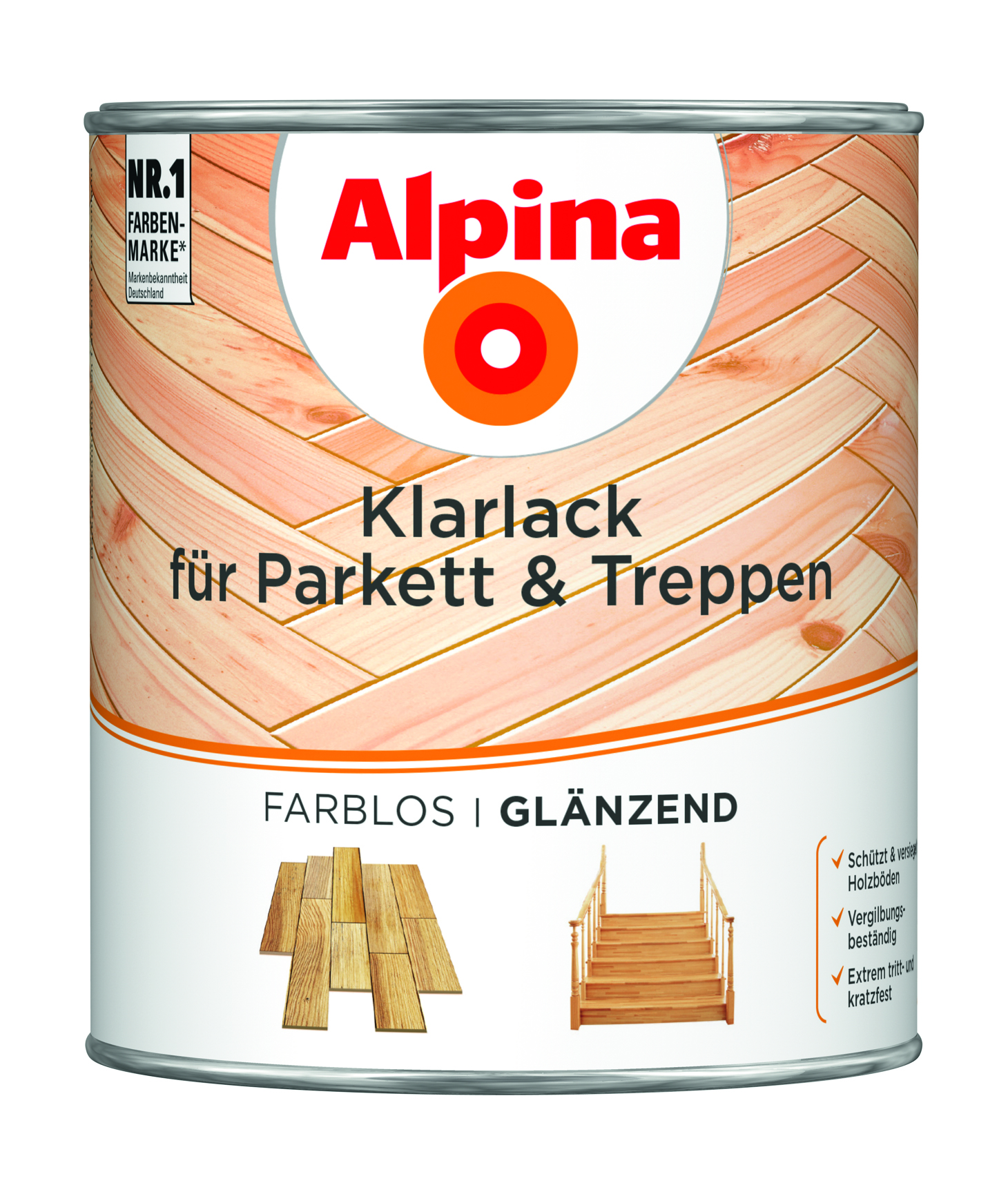 AP Klarlack für Parkett & Treppen gl
