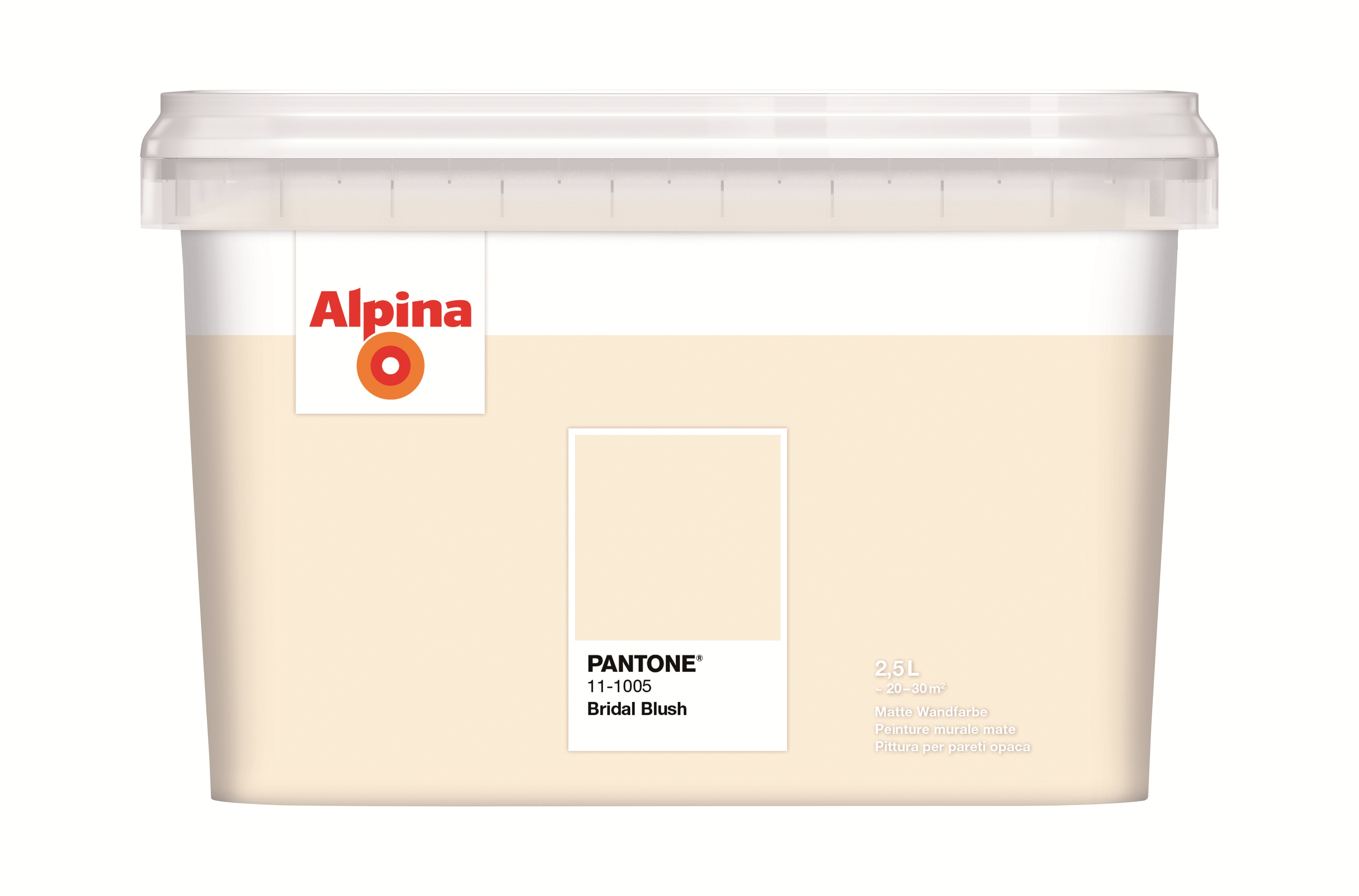 Alpina PANTONE® Bridal Blush - Wandfarbe 