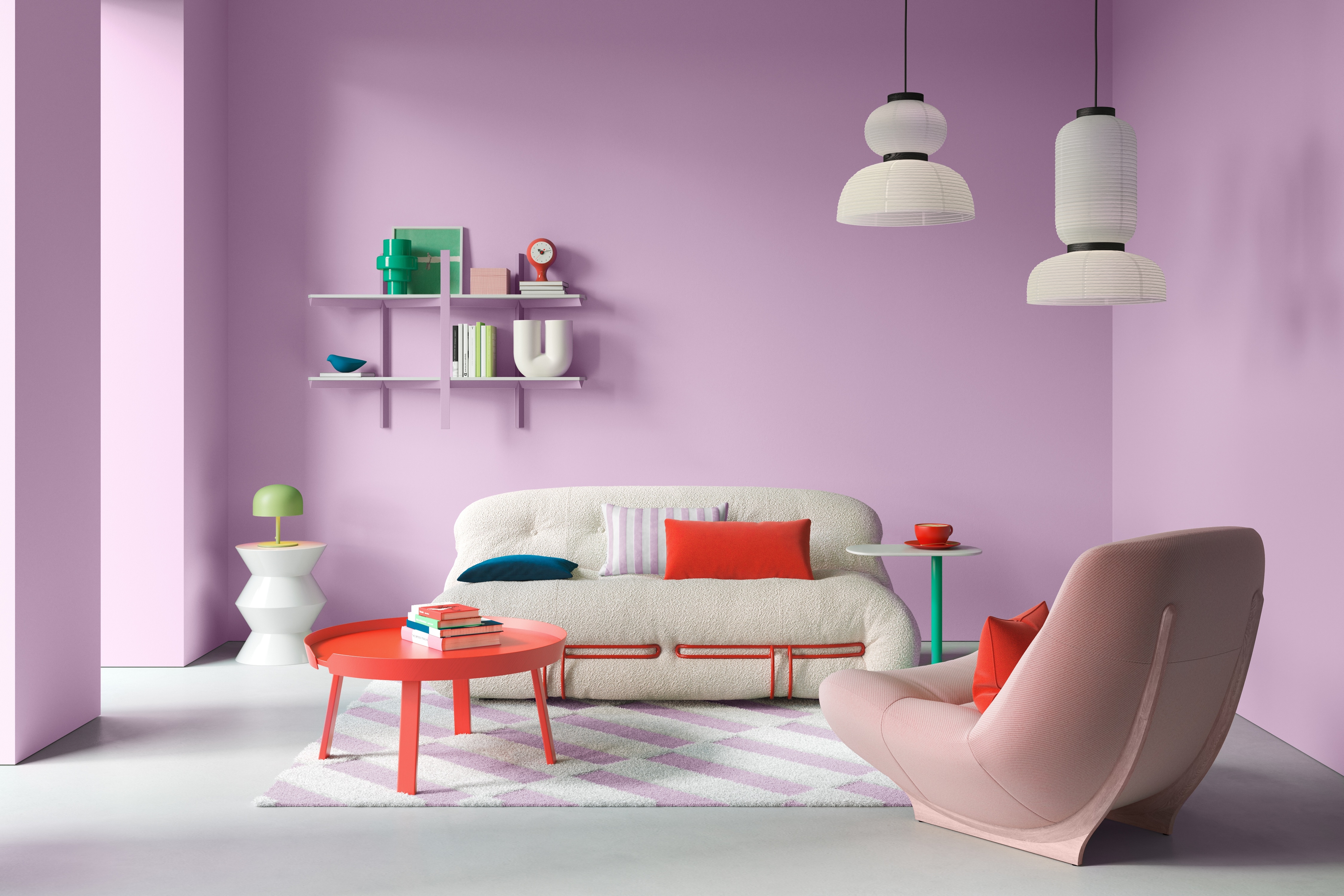 Alpina PANTONE® Winsome Orchid - Wandfarbe