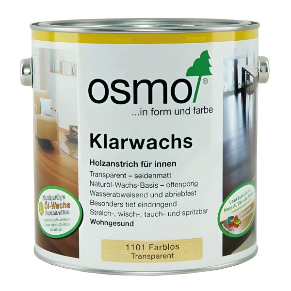 Osmo Klarwachs farblos – Schutz für Holz innen