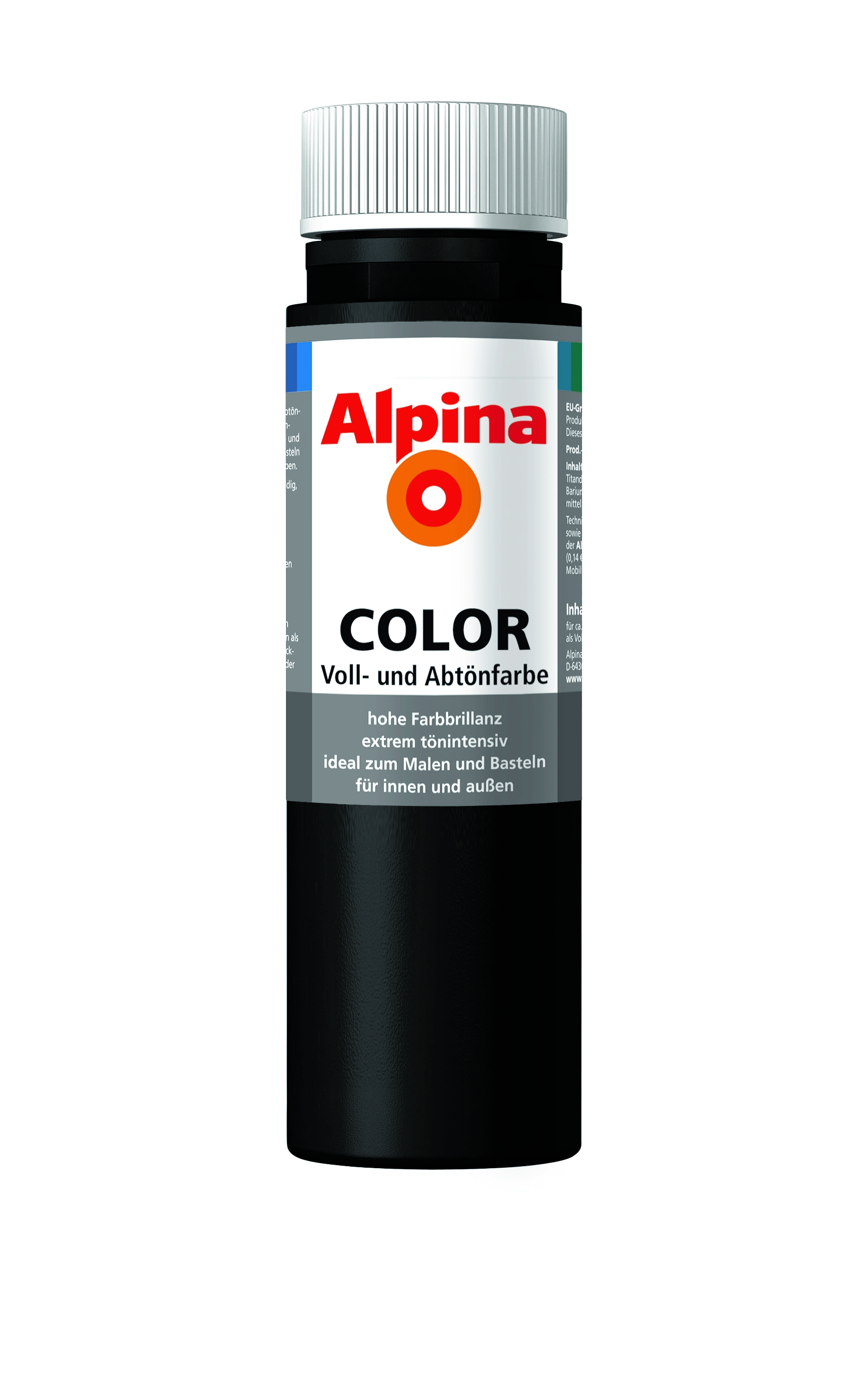 Alpina Color Night Black - Voll- und Abtönfarbe