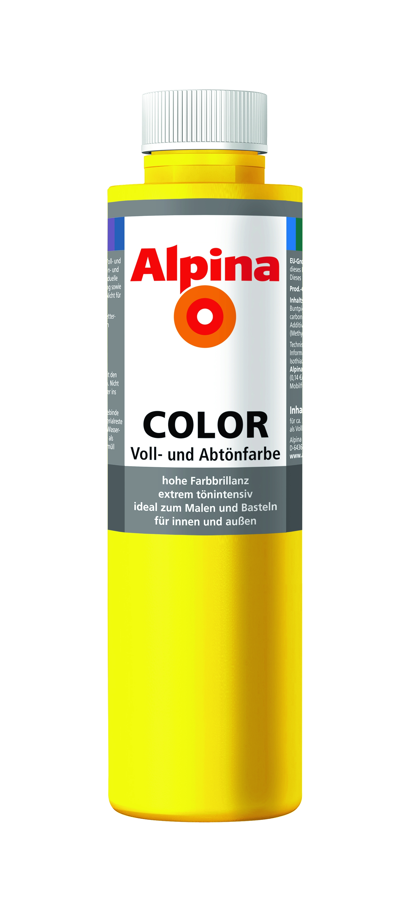 Alpina Color Sunny Yellow - Voll- und Abtönfarbe