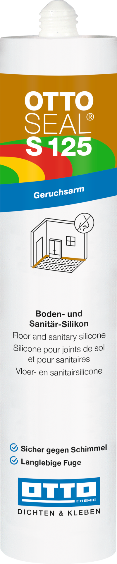 OTTOSEAL®S 125  - Boden- und Sanitär-Silikon