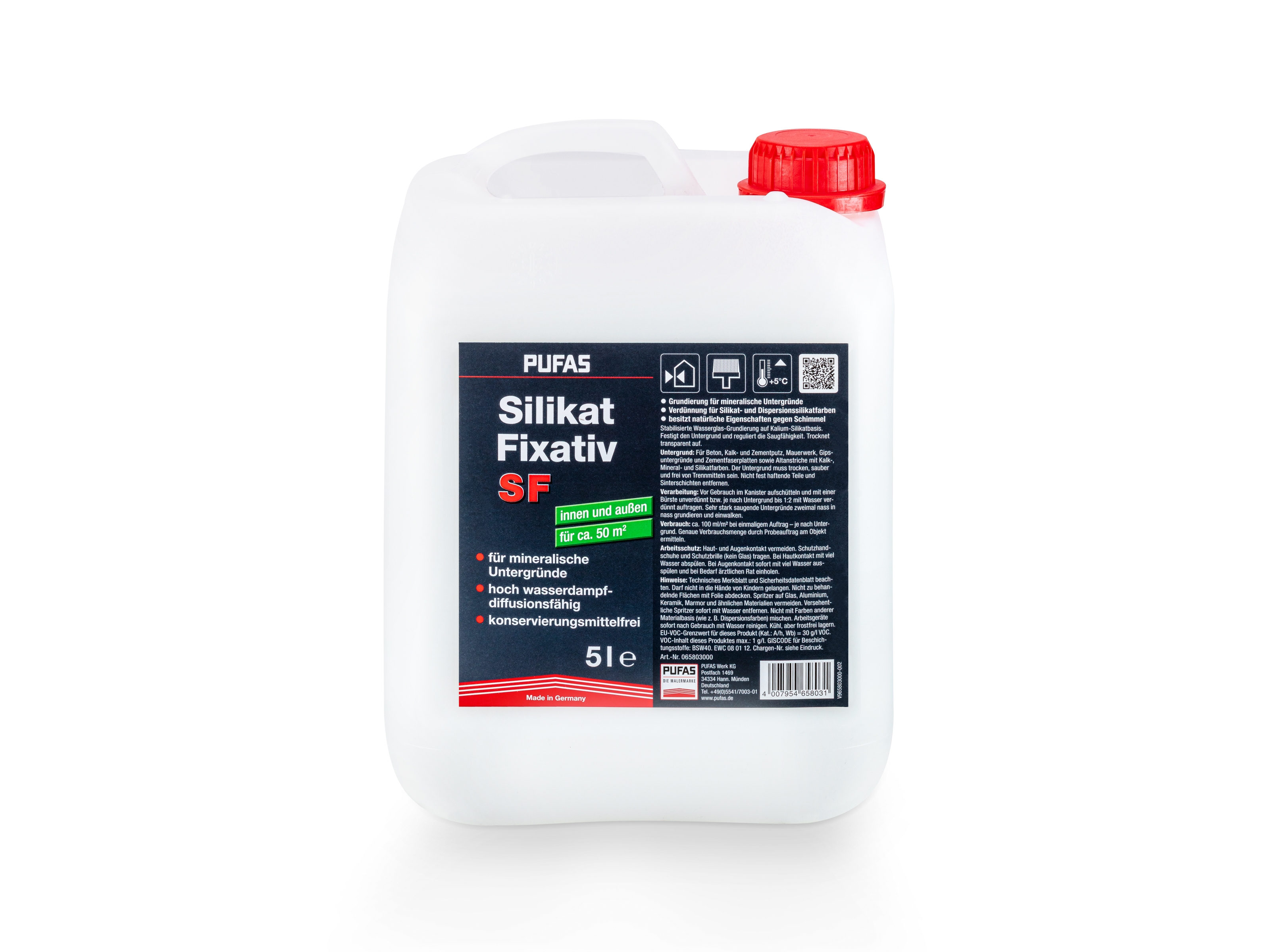 Baufan Silikat-Fixativ 5ltr