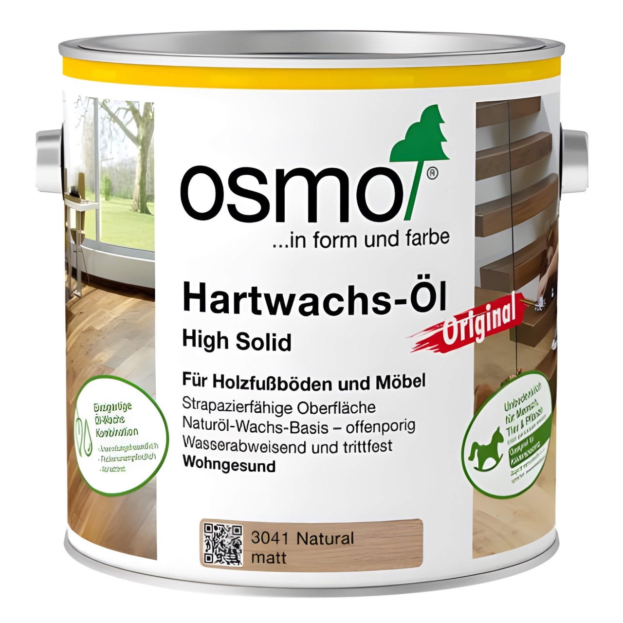 Osmo Hartwachs Öl Effekt natural 750ml