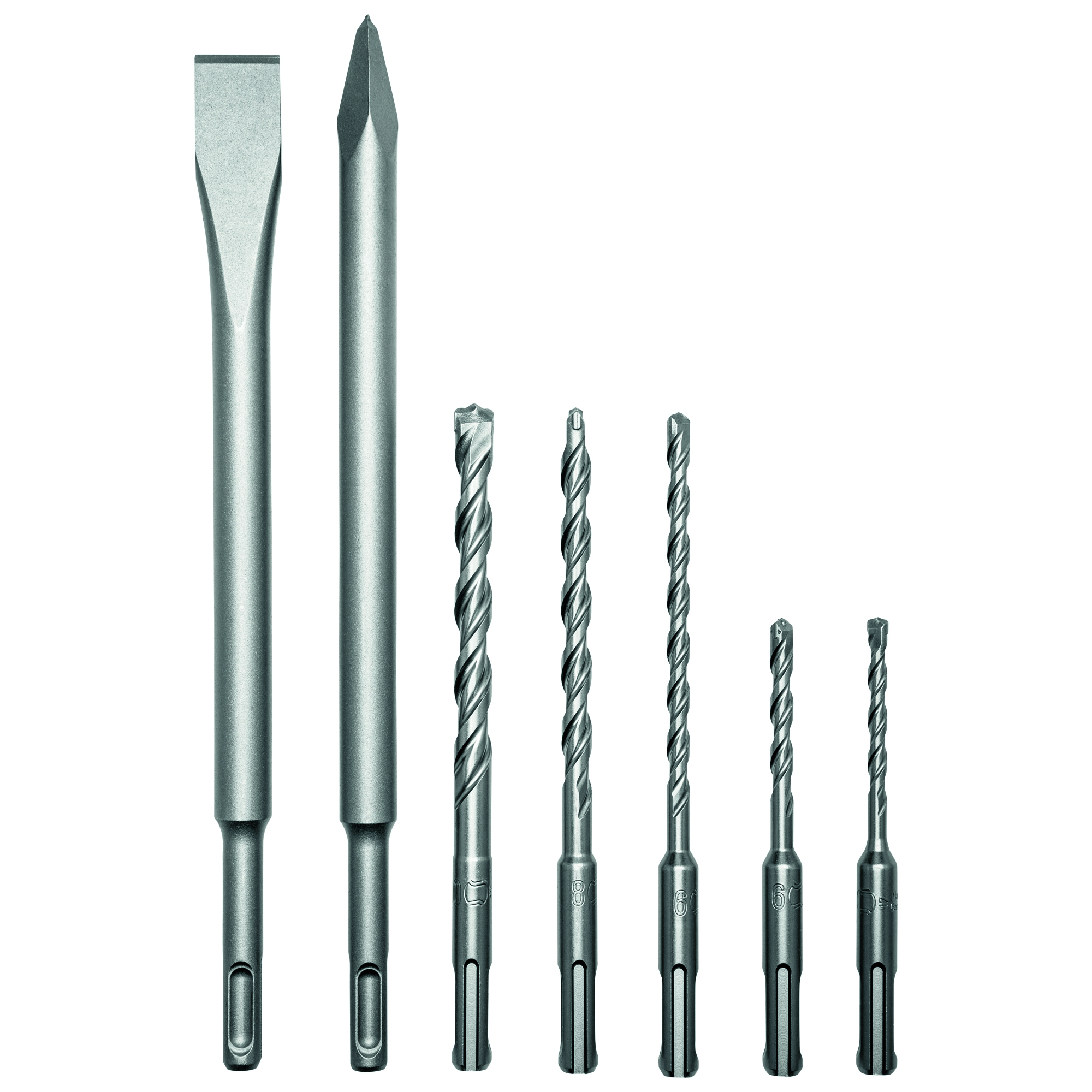 Flex Hammerbohrer Meißel Set SDS #533611
